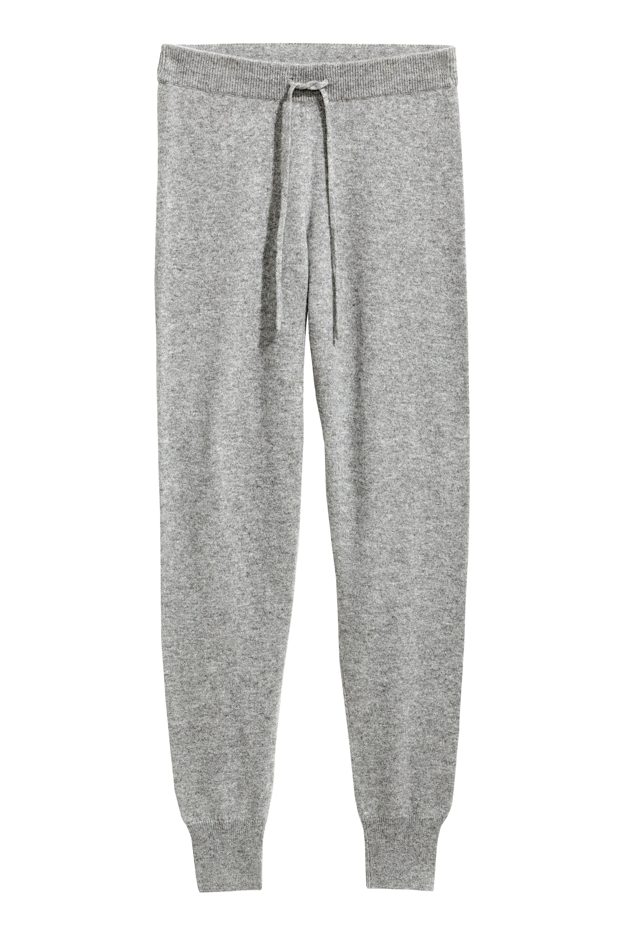 Zobacz większy obraz: Kaszmirowe joggersy - Szary - ONA | H&M PL 1