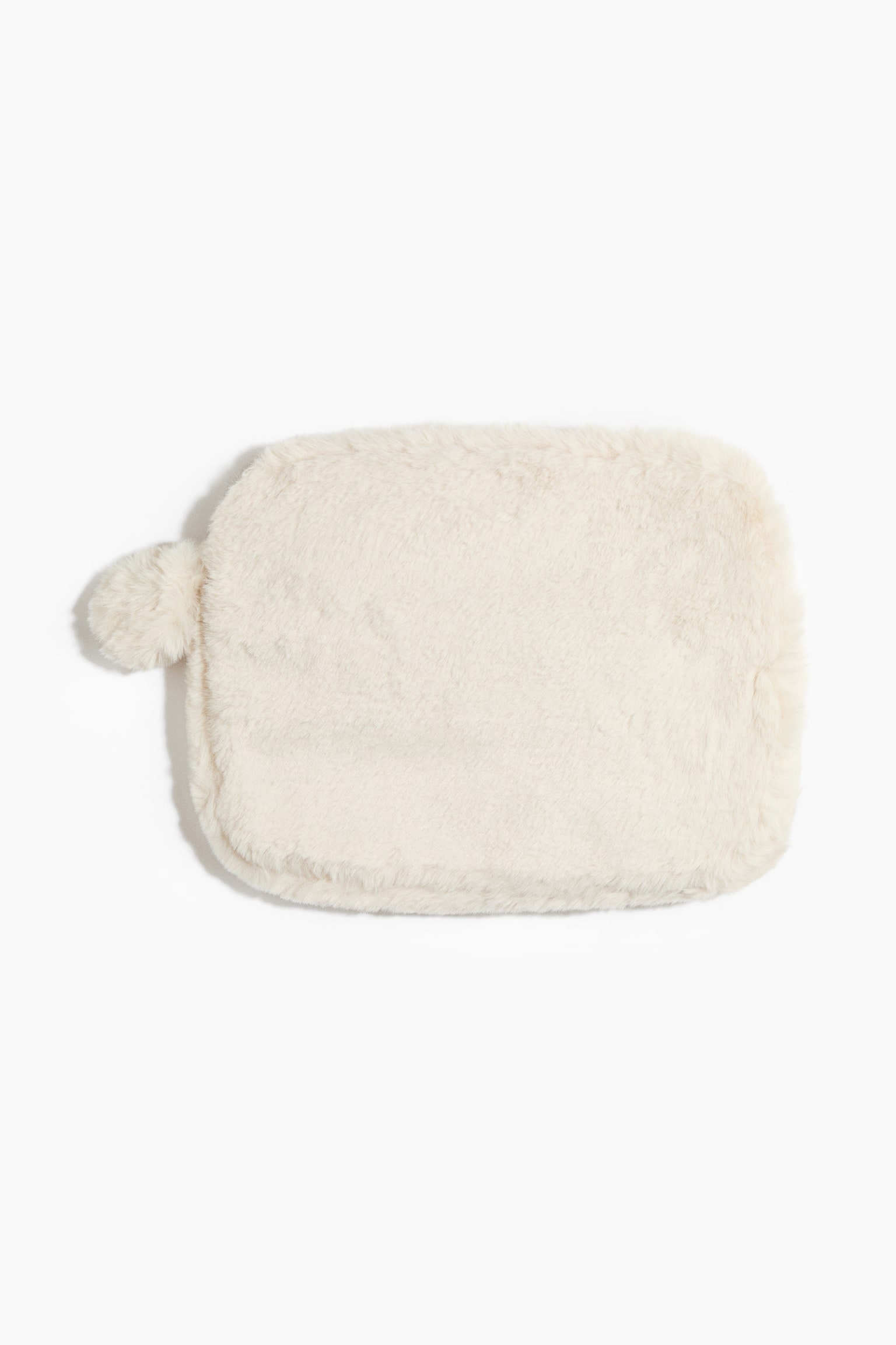Женская сумка H&M Fluffy Laptop Case, цвет: Светлый бежевый — фото 1