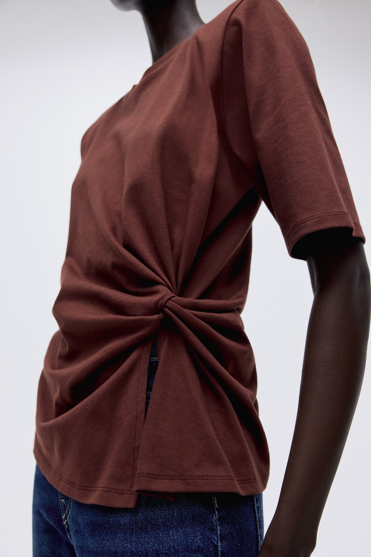 Twist-Detail T-Shirt - image 3