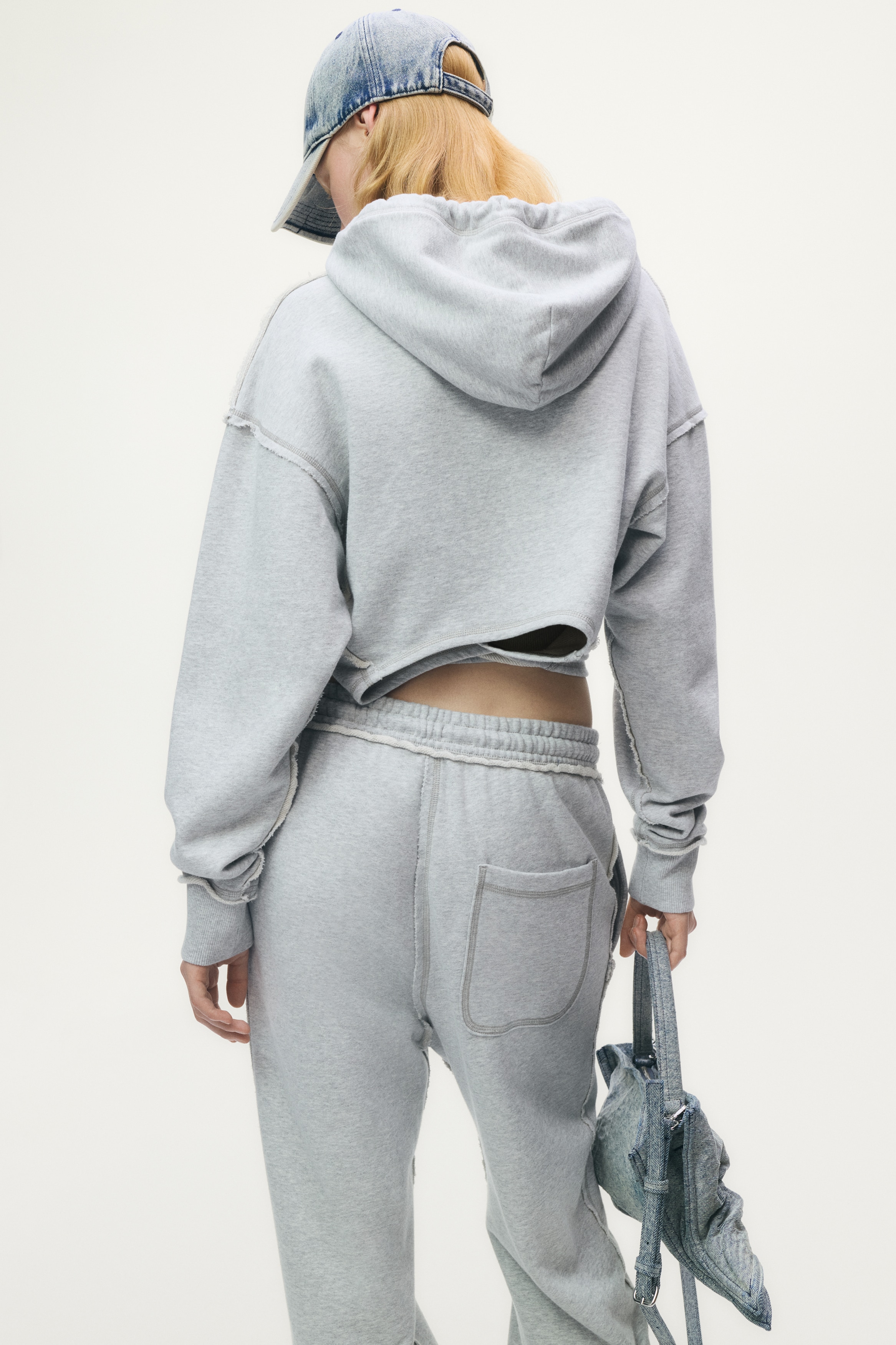 H&M×GLENN MARTENS】タイディティールプリントスウェットパーカー