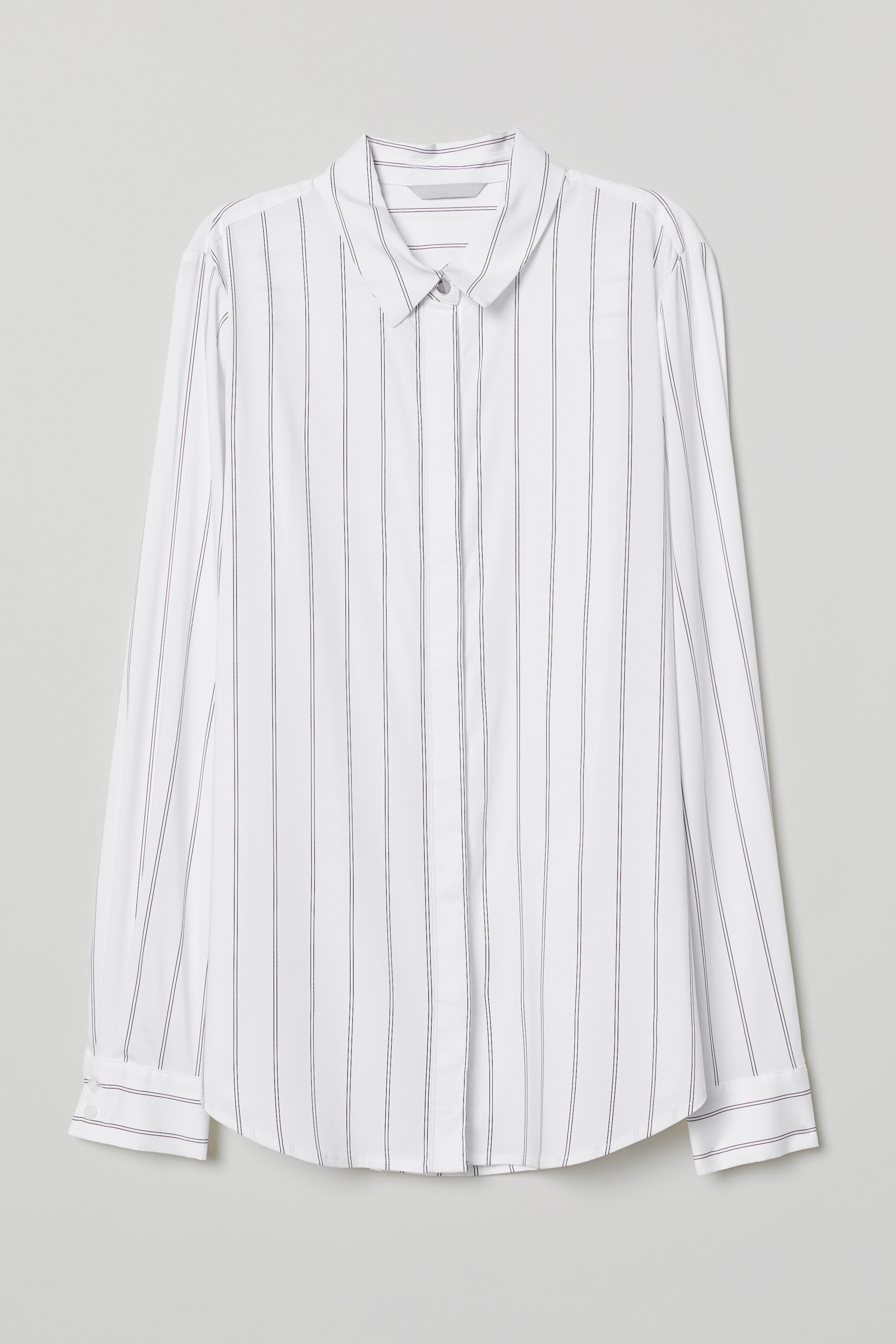 H&m striped blouse best sale