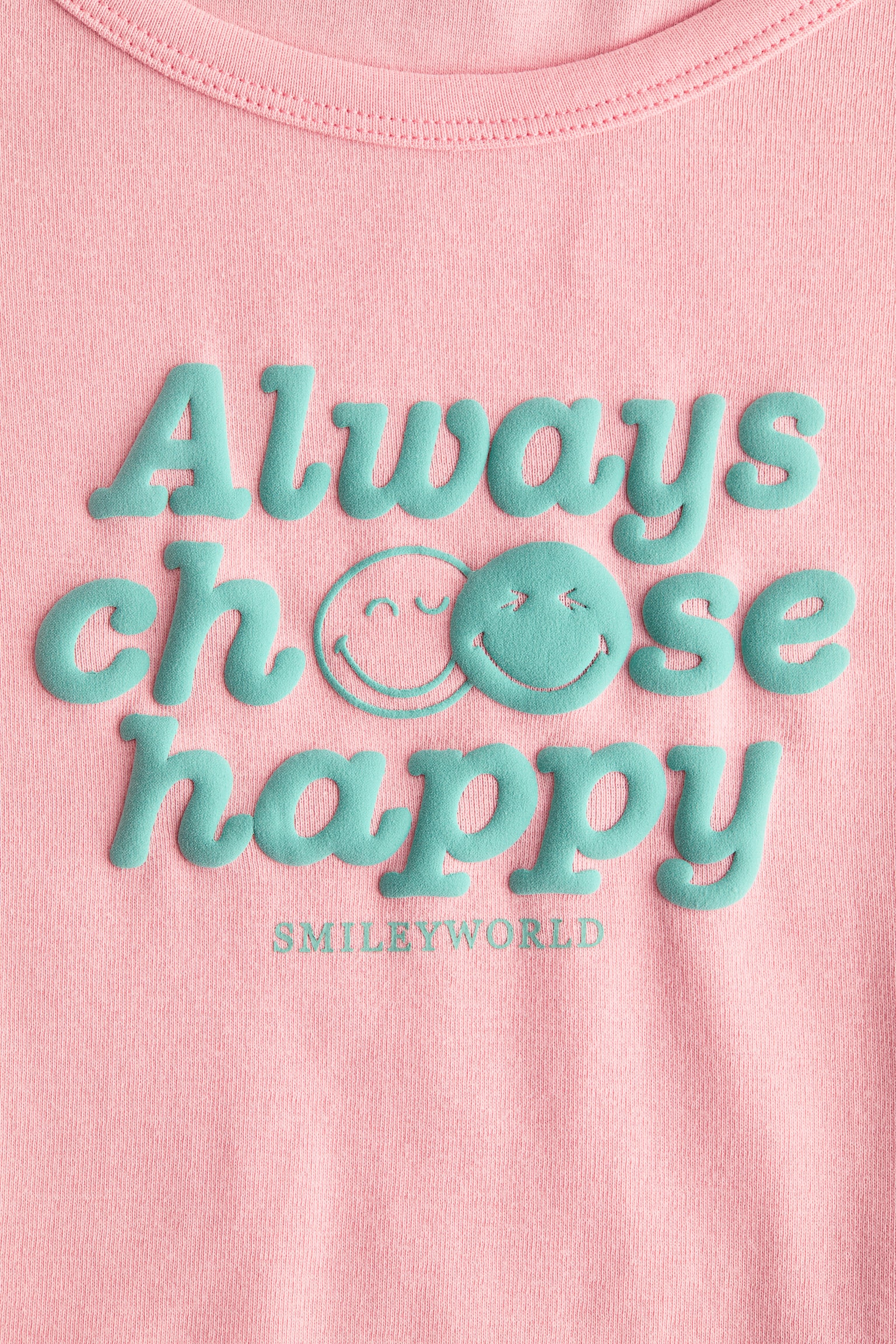 Cotton Jersey Top with Printed Motif - Pink/SmileyWorld®/Light gray melange/Hello Kitty/Light blue/Hello Kitty - 2