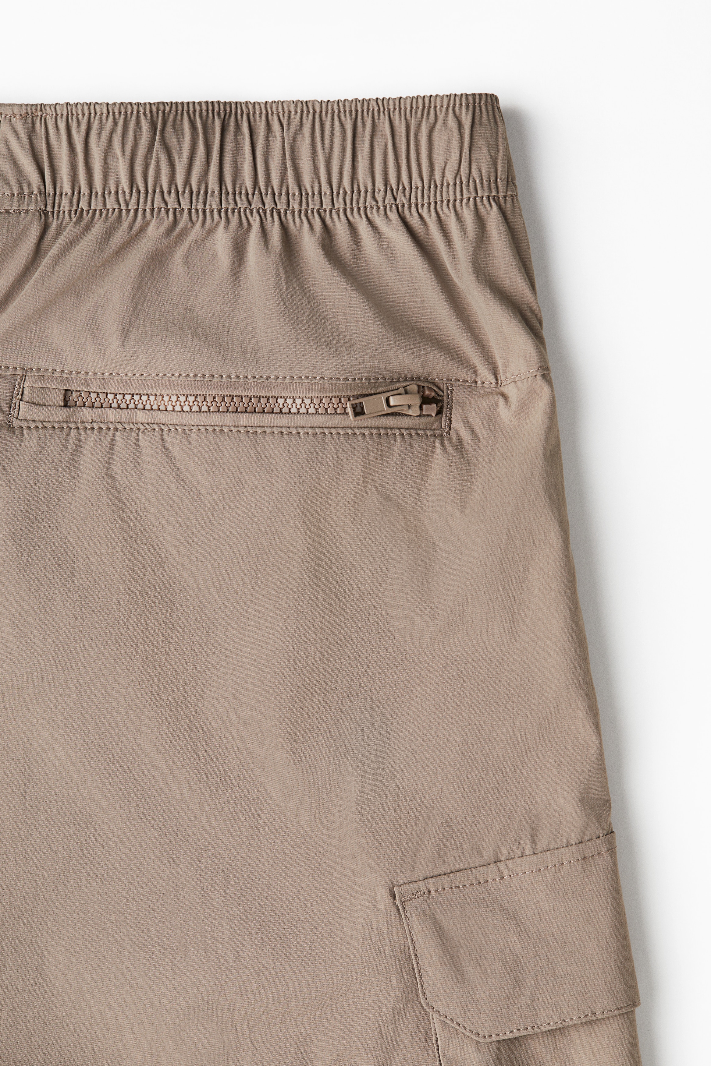Regular Fit Nylon cargo trousers
