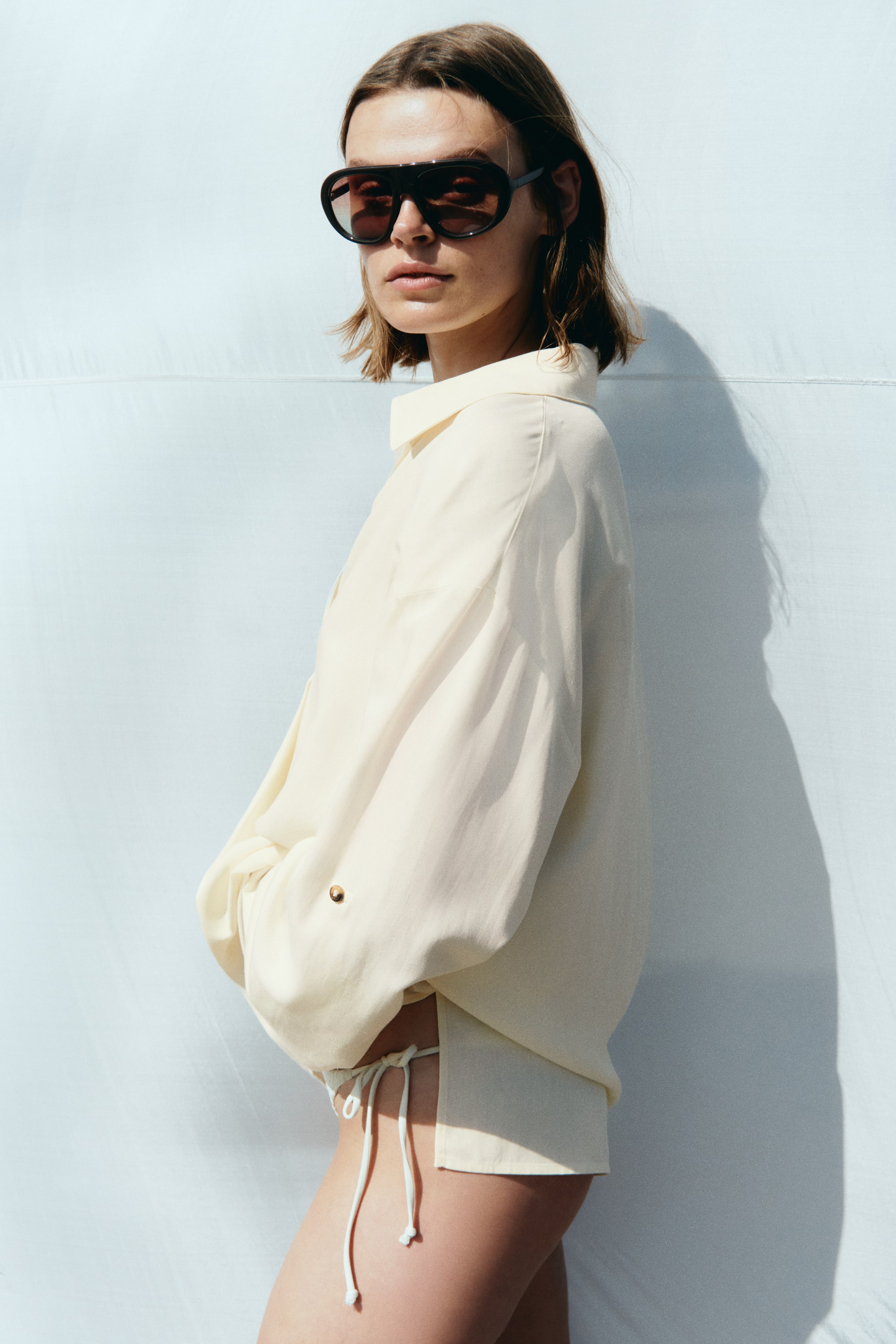 Oversized Pullover Shirt