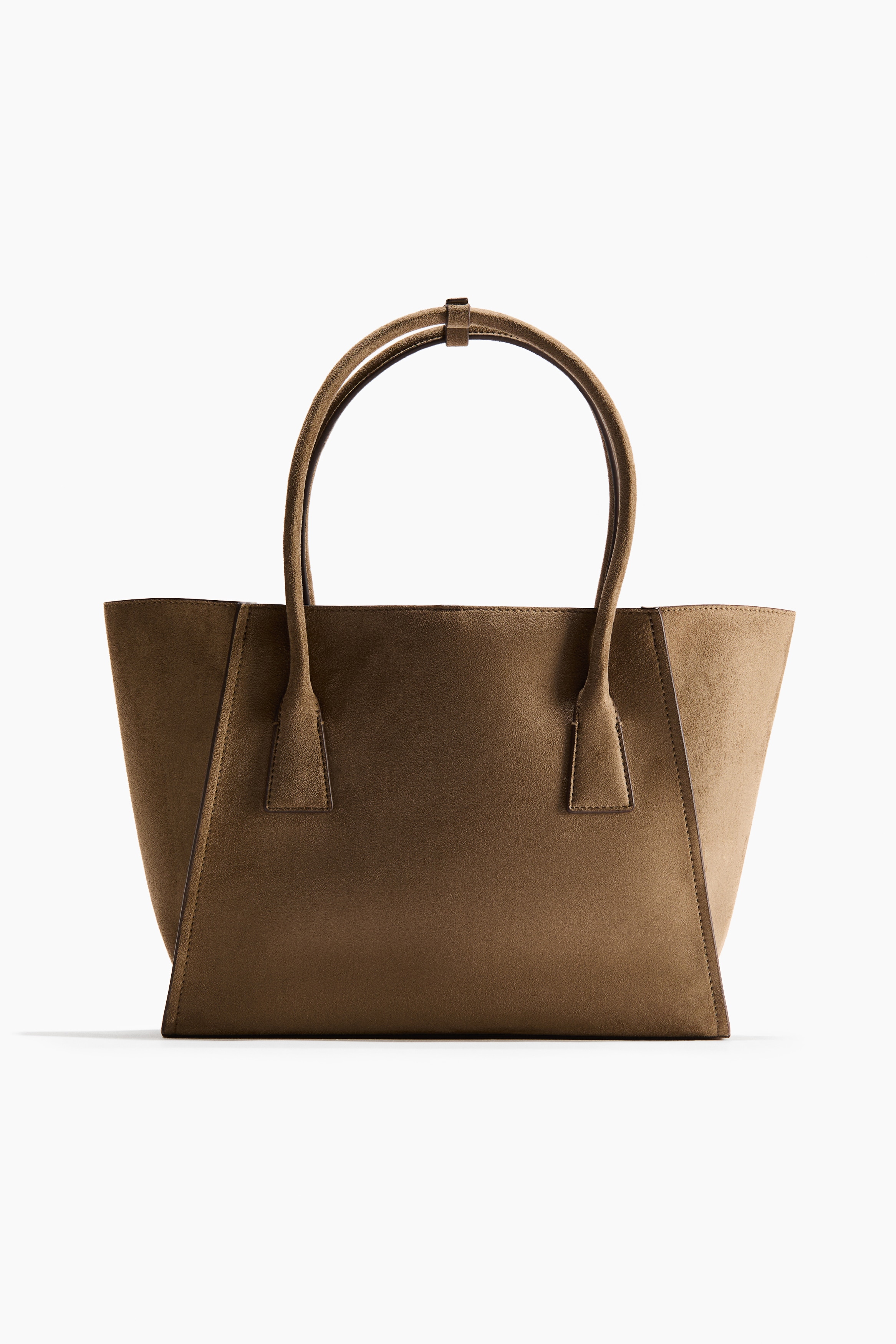 Small shopper - Beige/Dark brown