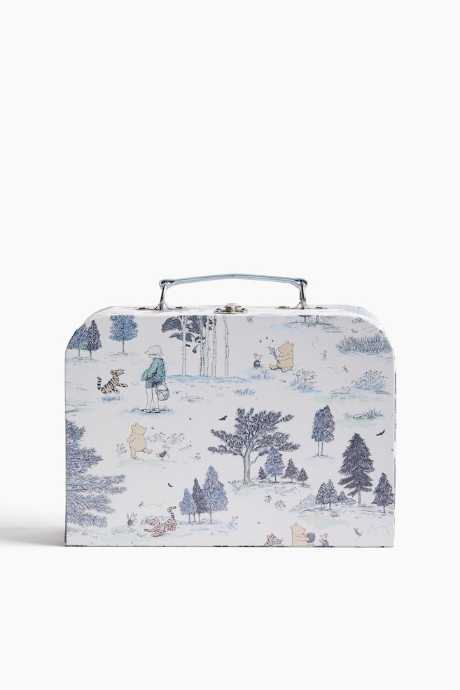 Cardboard Suitcase - Light blue/Winnie the Pooh/Light green/Winnie the Pooh - 1