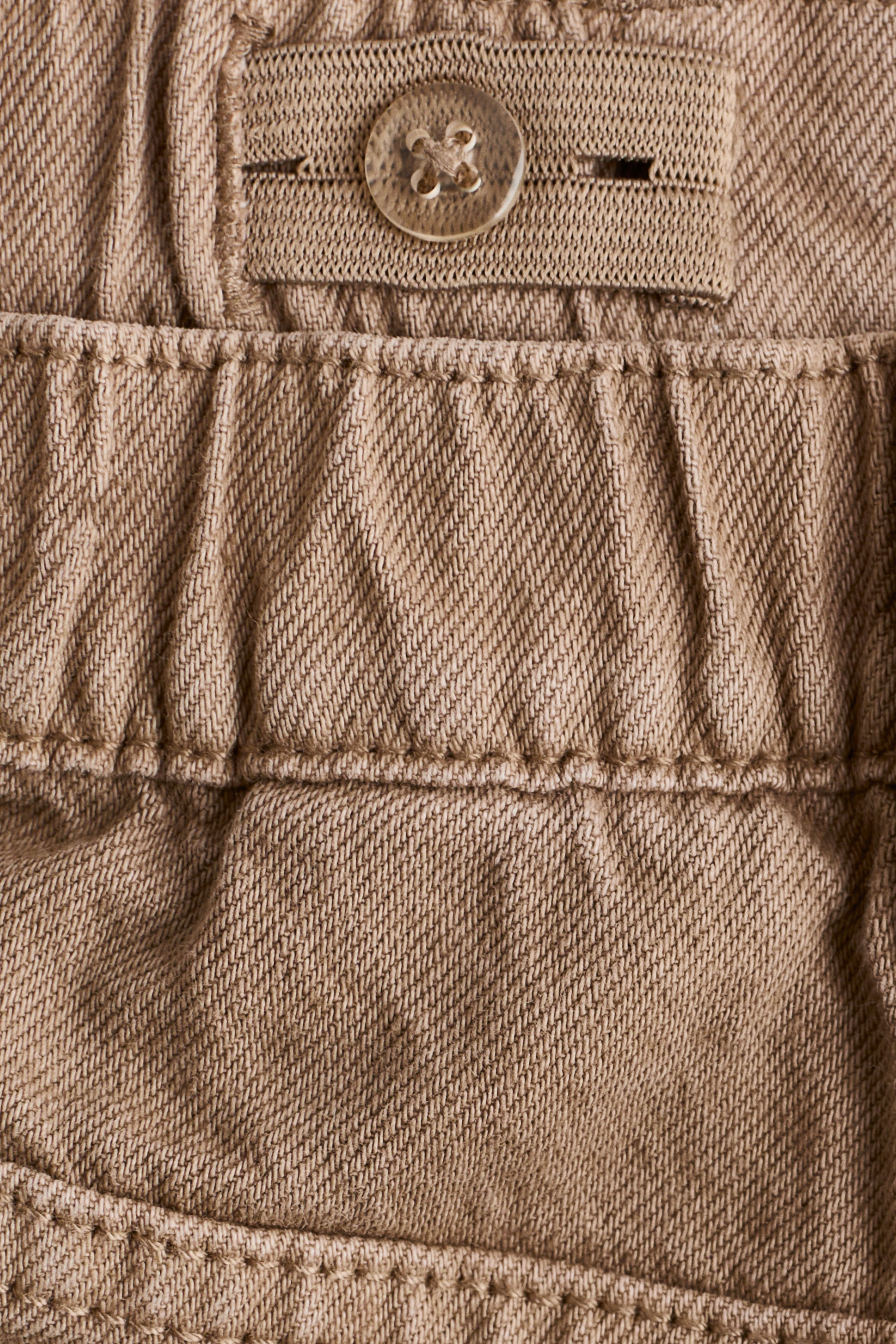 H&M Twill Barrel-Leg Pants — фото 5