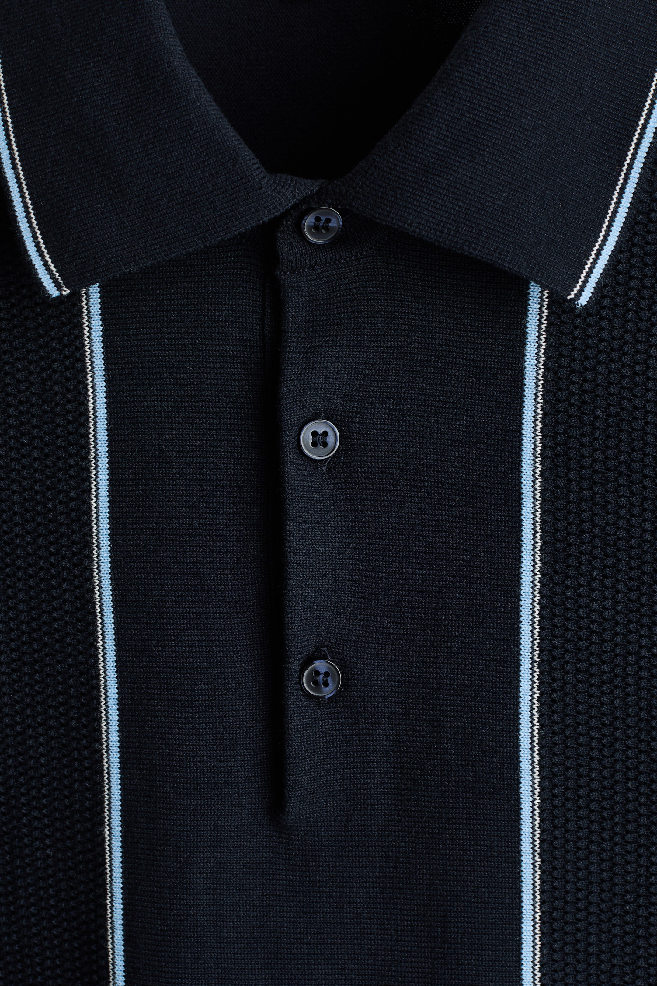 Polo classique en tricot de coton