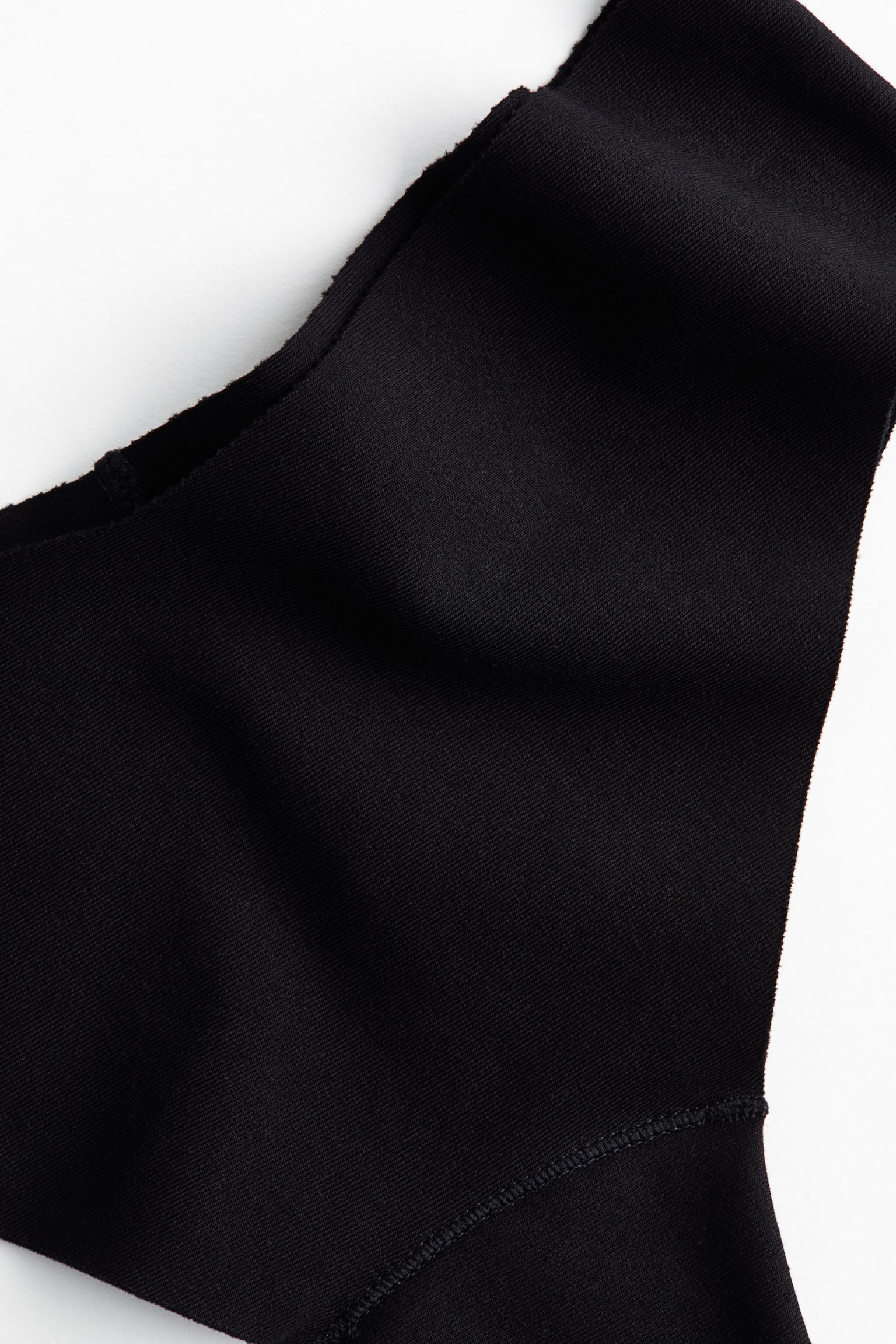Трусы-бразилиана Invisible, хлопок, 3 шт. — H&M, цвет: Чёрный — фото 2