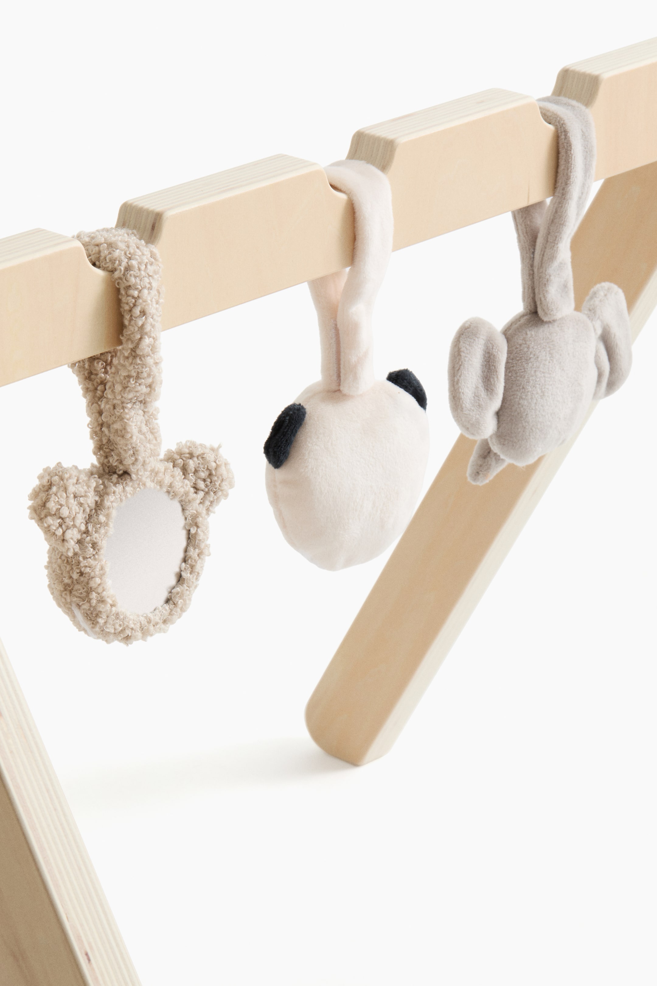 View larger image: Wooden Baby Gym - Light beige | H&M US 3