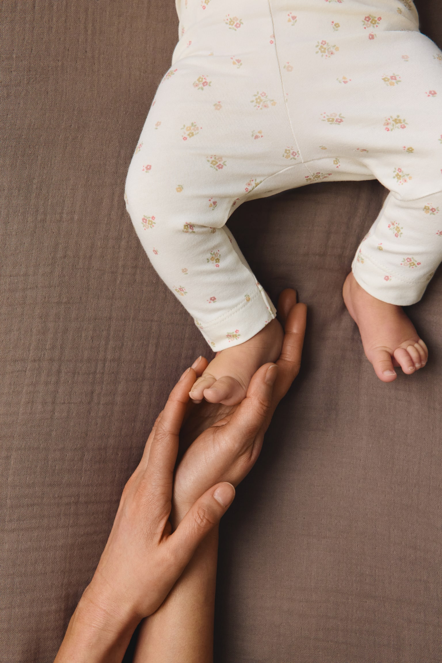 2-pack cotton jersey leggings - White/Floral/Pink/Floral - 3