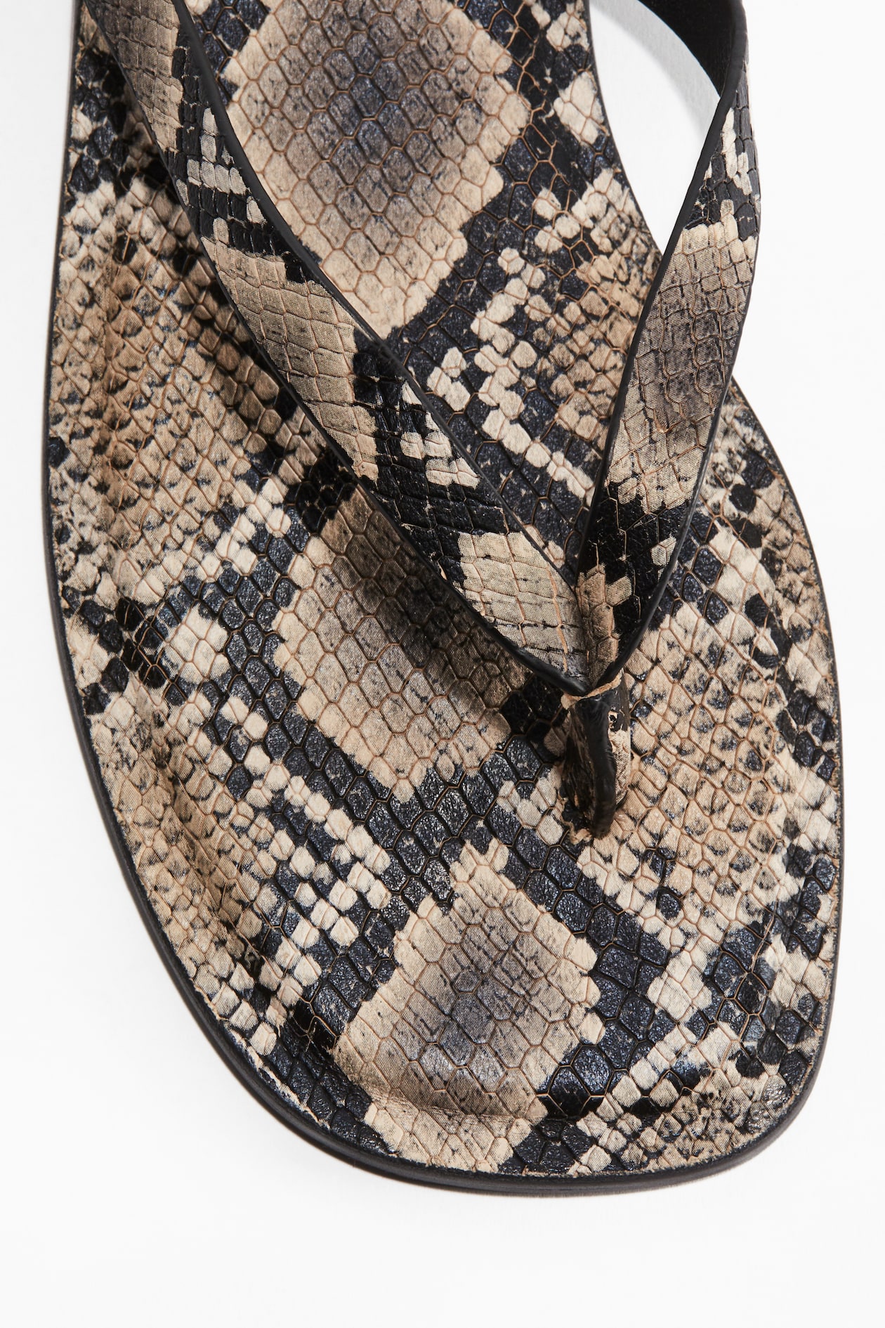 Leather Flip-Flops - image 3
