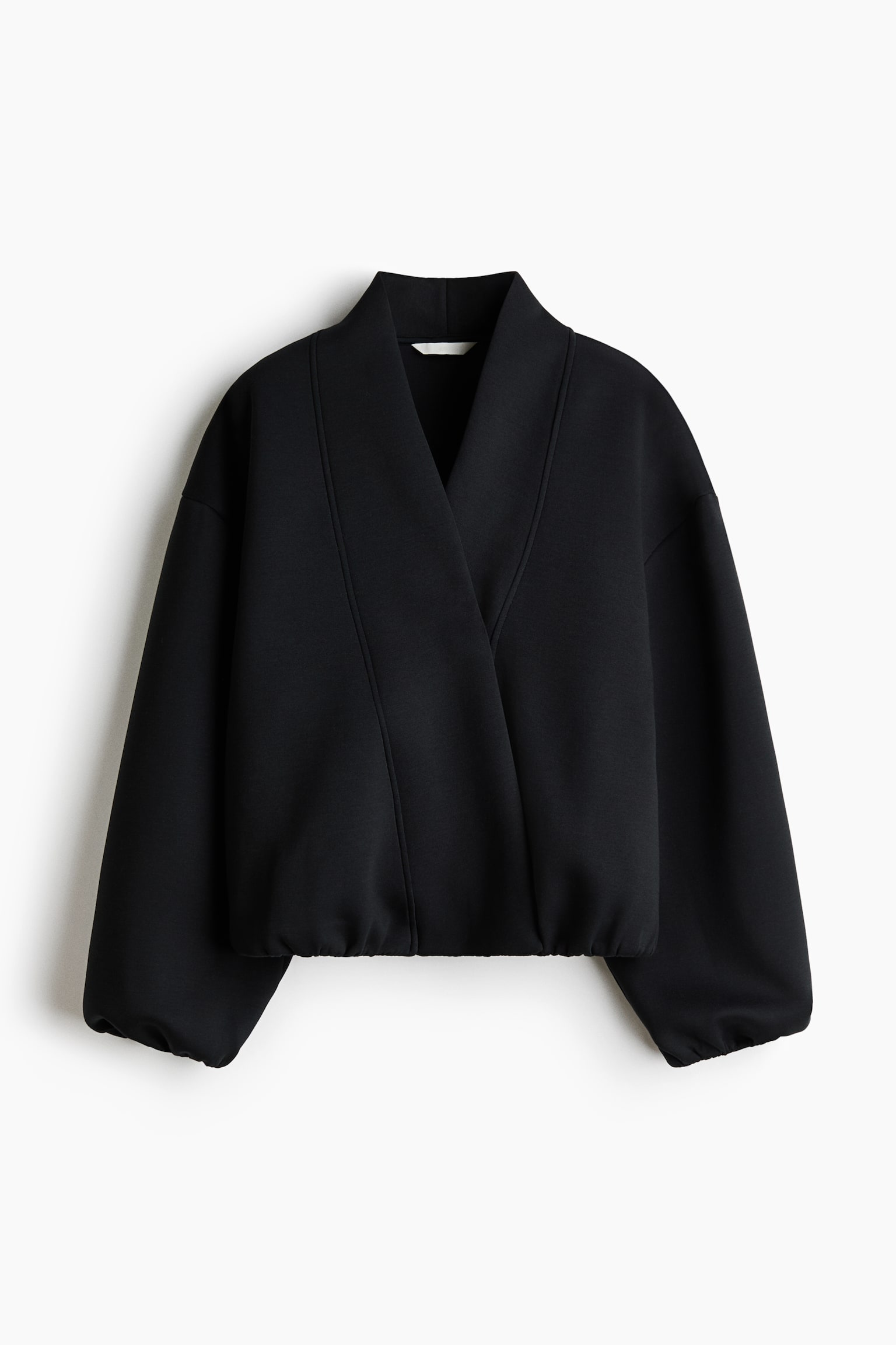 Scuba Blouson Jacket - Black - 1