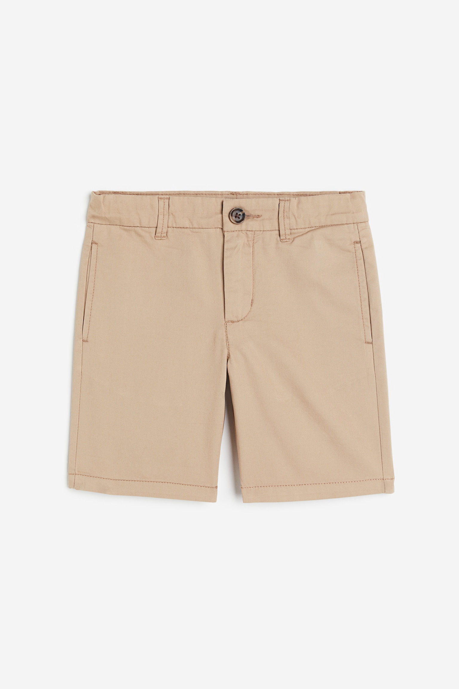 Cotton chino shorts - Beige/Navy blue/Bright red/Blue/Brown - 1