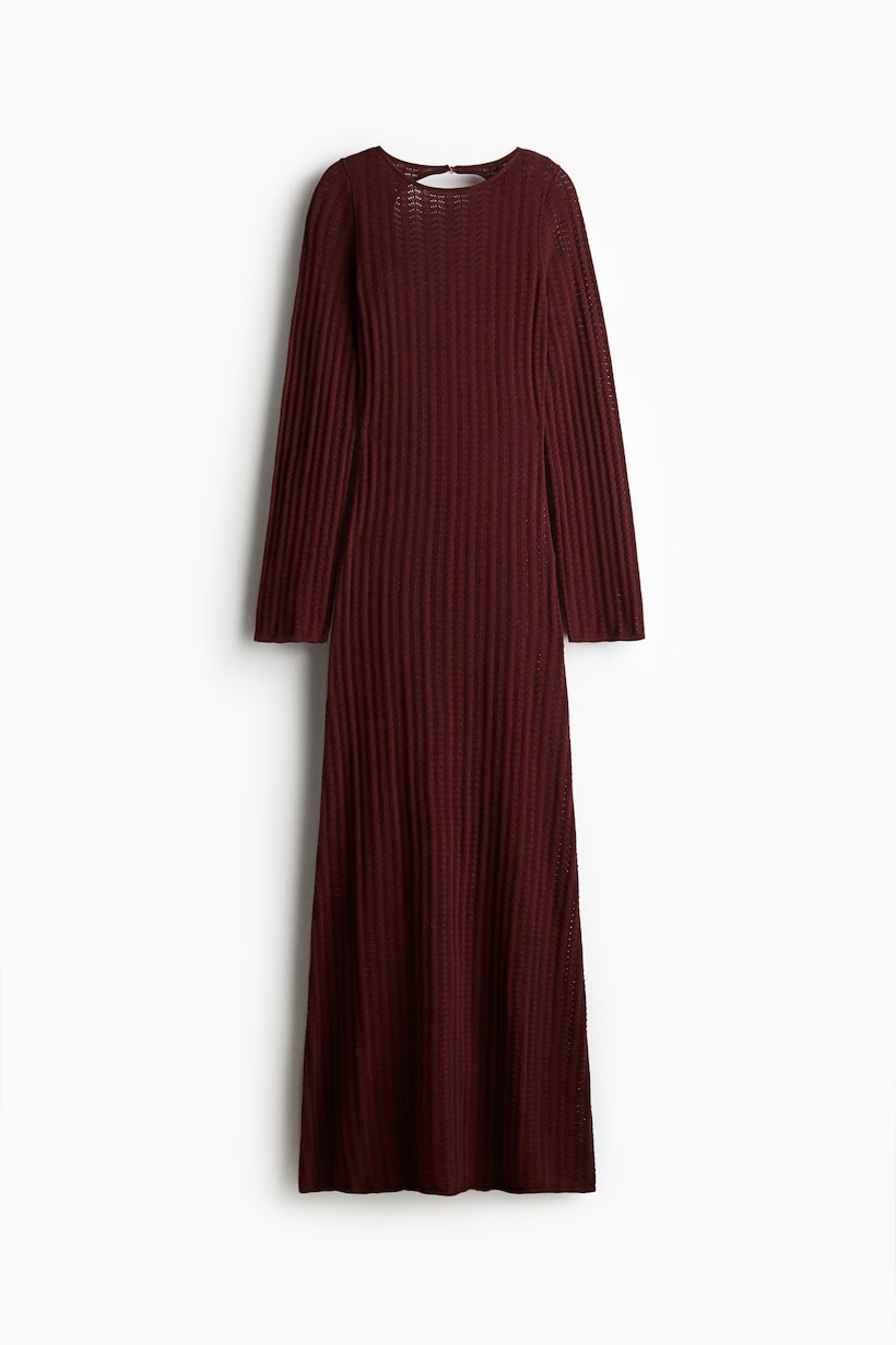 Mujer H&m Vestido Plisado Largo H&m Vestidos Online