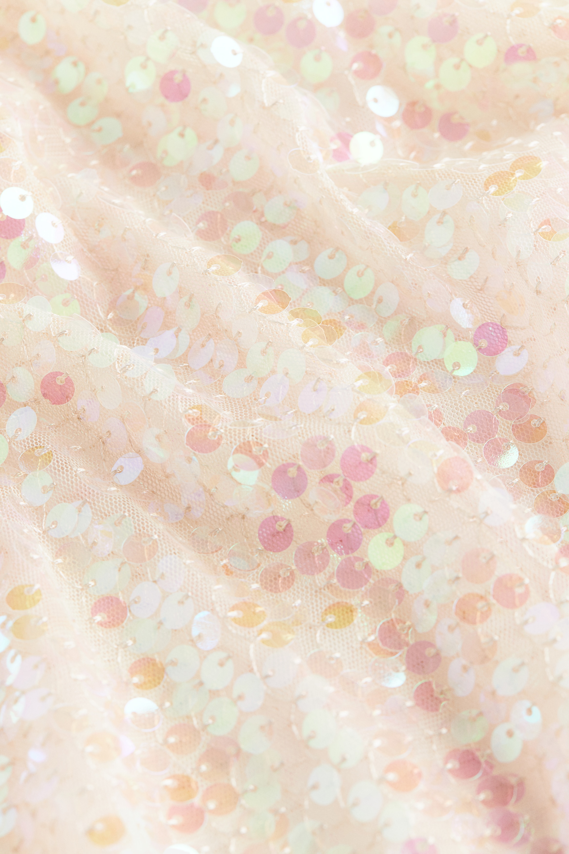Sequined slip dress