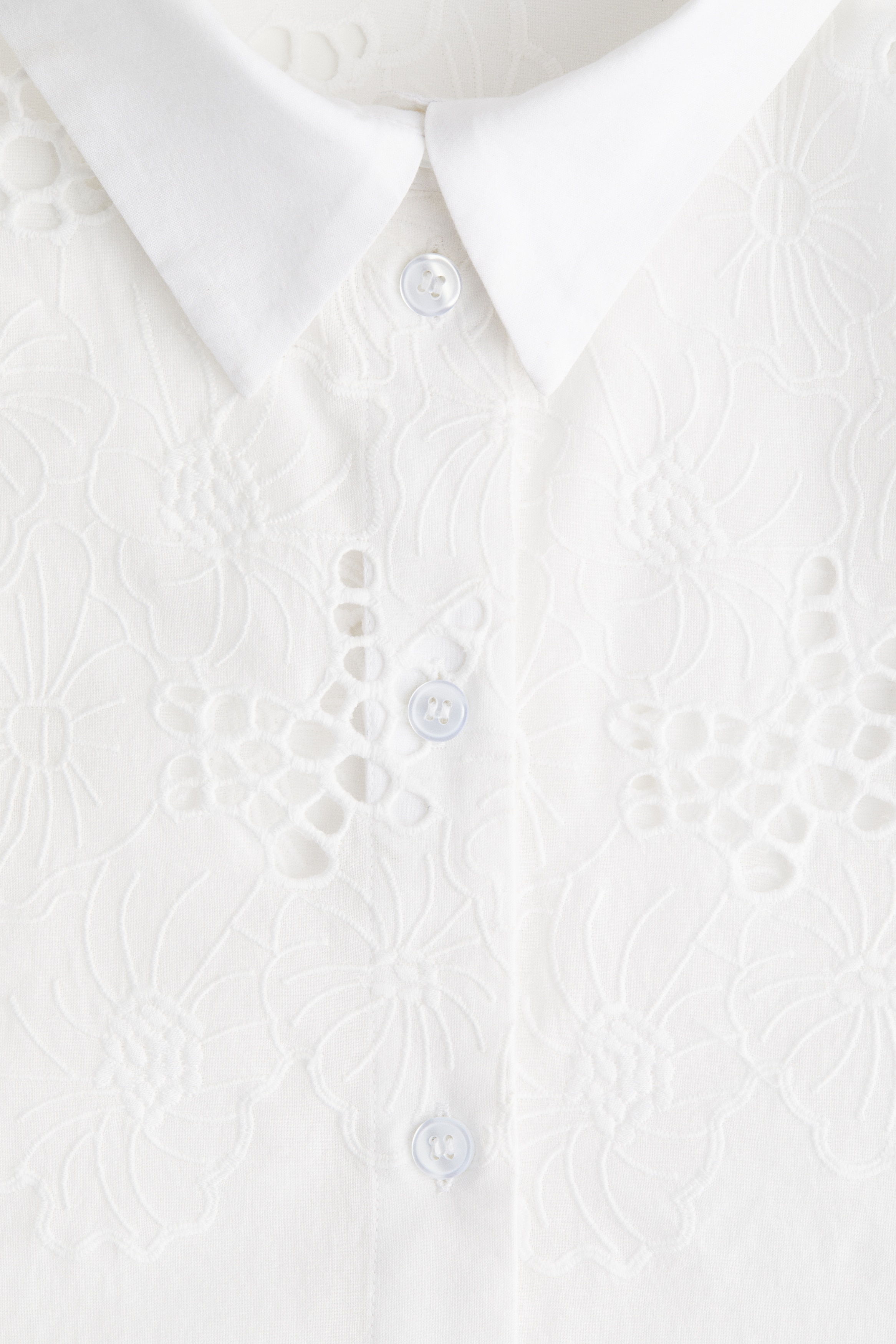 Broderie anglaise shirt
