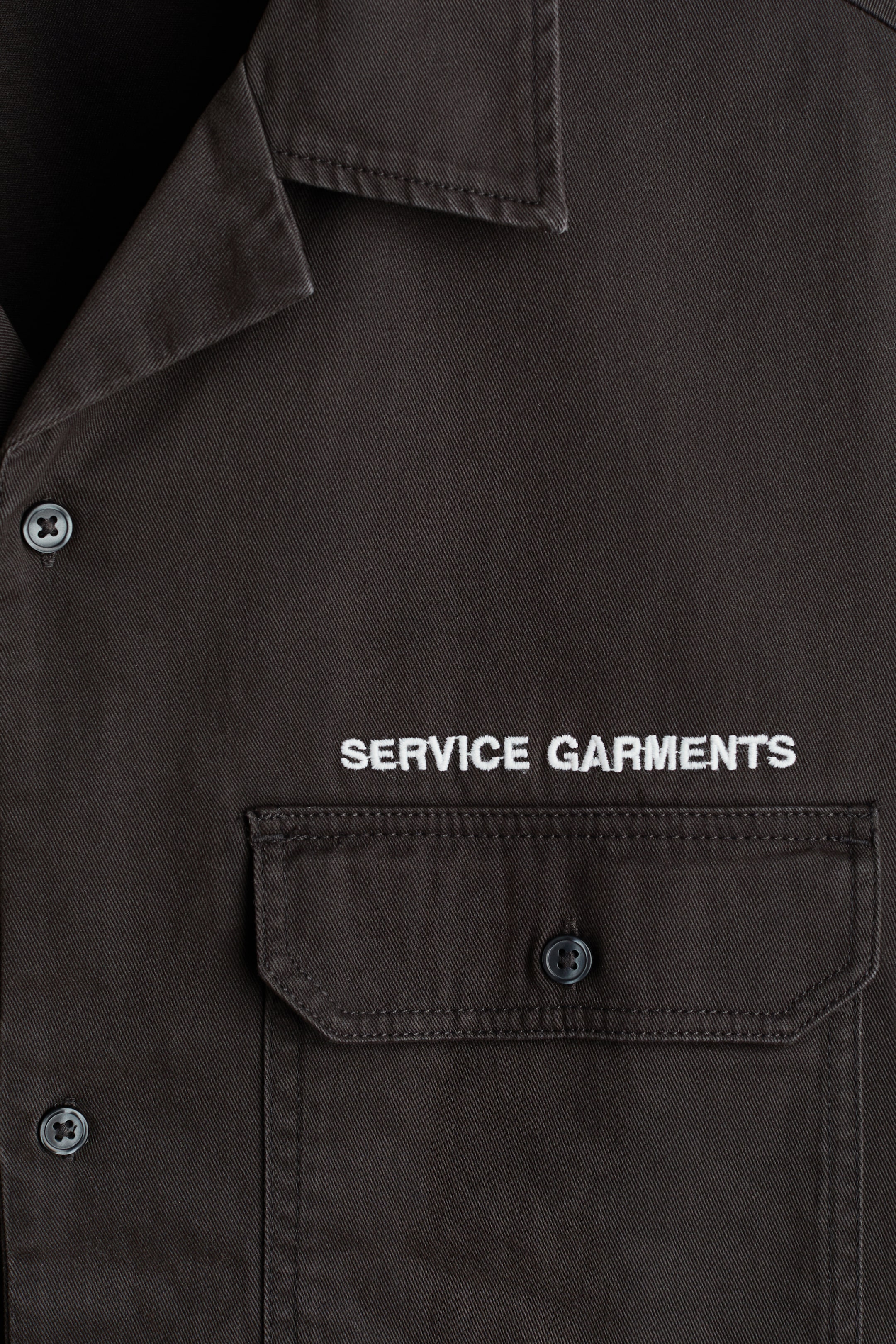 Chemise utilitaire à manches courtes décontractée