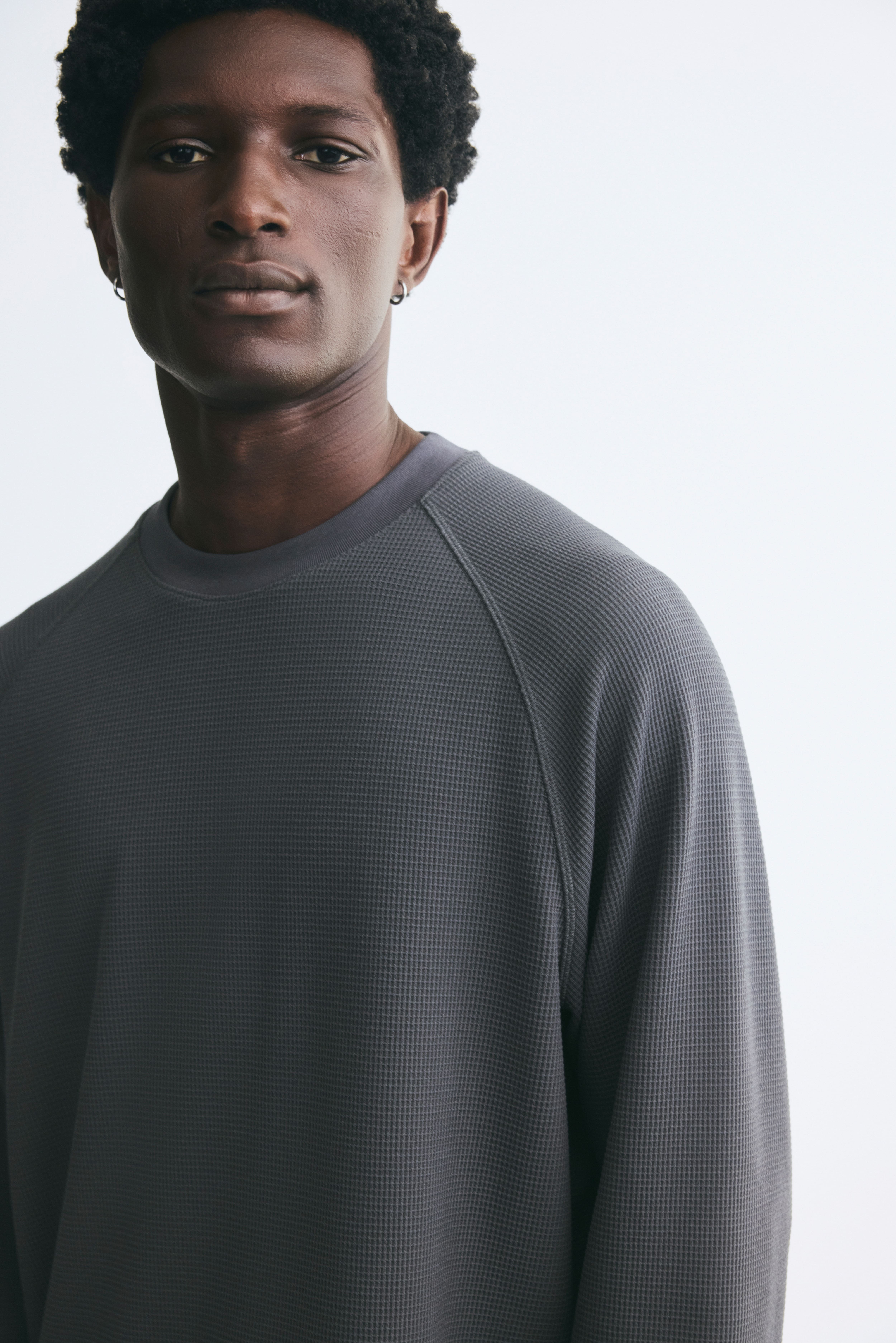 Relaxed-Fit Long-Sleeved T-Shirt