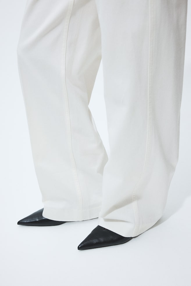 Straight High Jeans - White/Denim blue/Denim blue/Light denim blue - 4