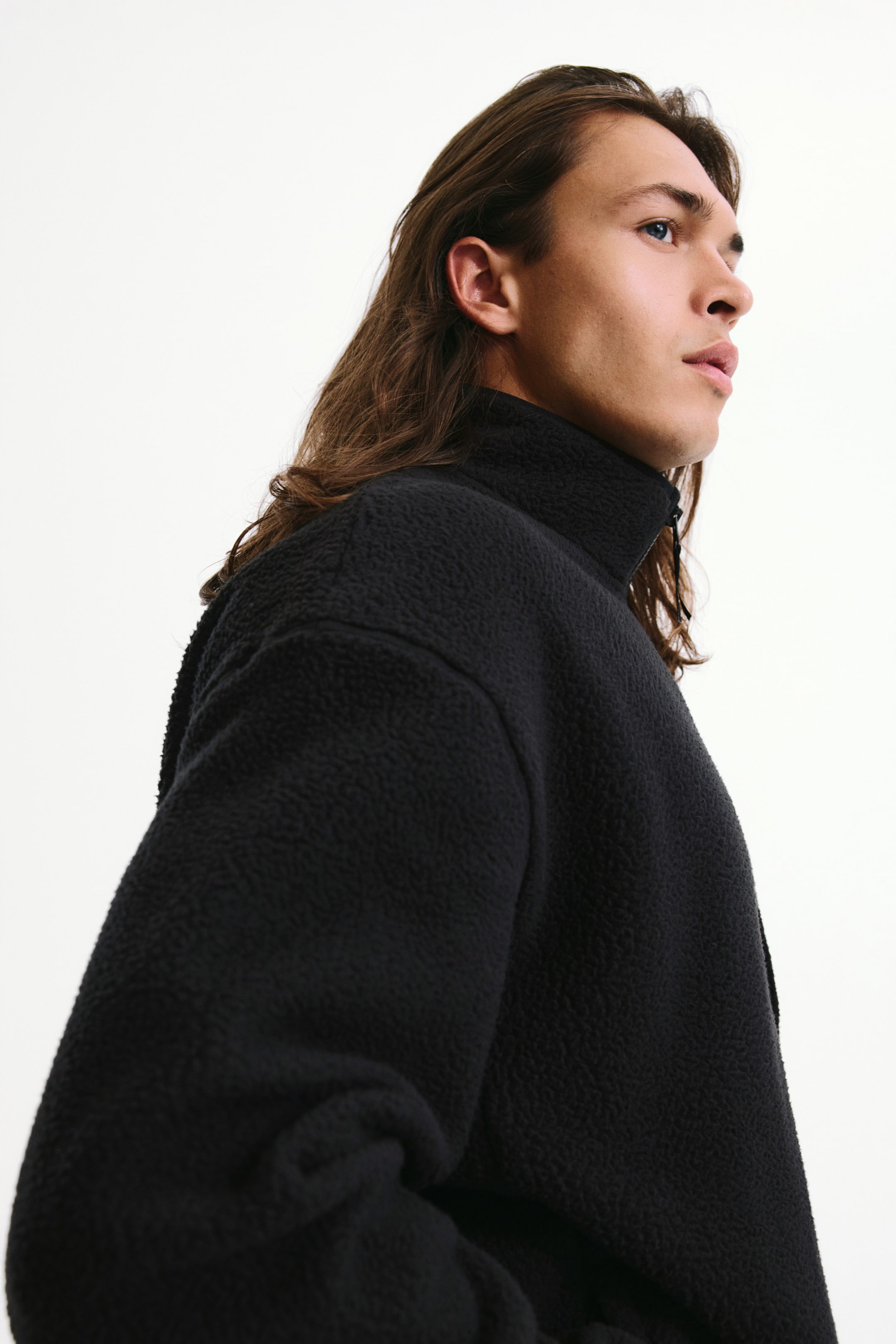 Мужские куртки H&M Regular Fit Teddy jacket — фото 5
