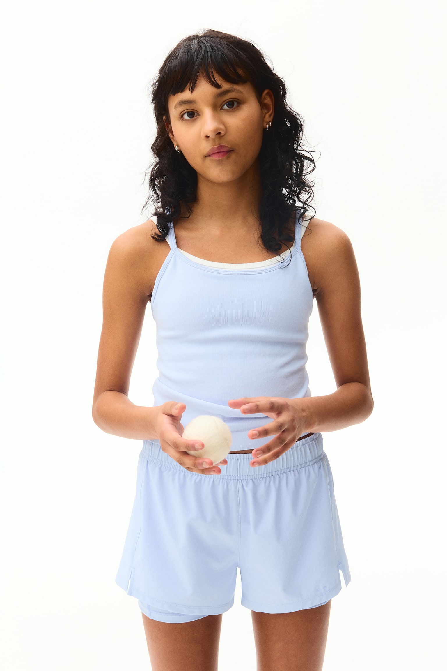 Seamless Sports vest top with DryMove™ - Light blue - 5