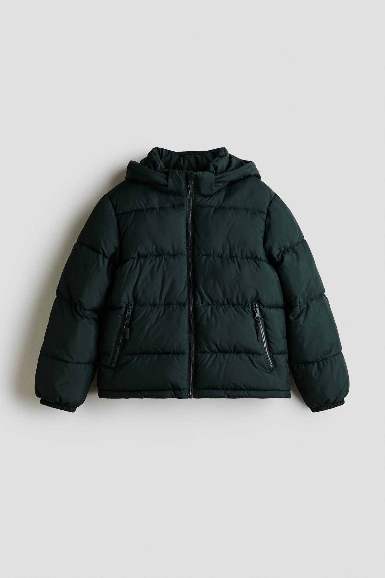Puffer jacket Dark green Kids H&M