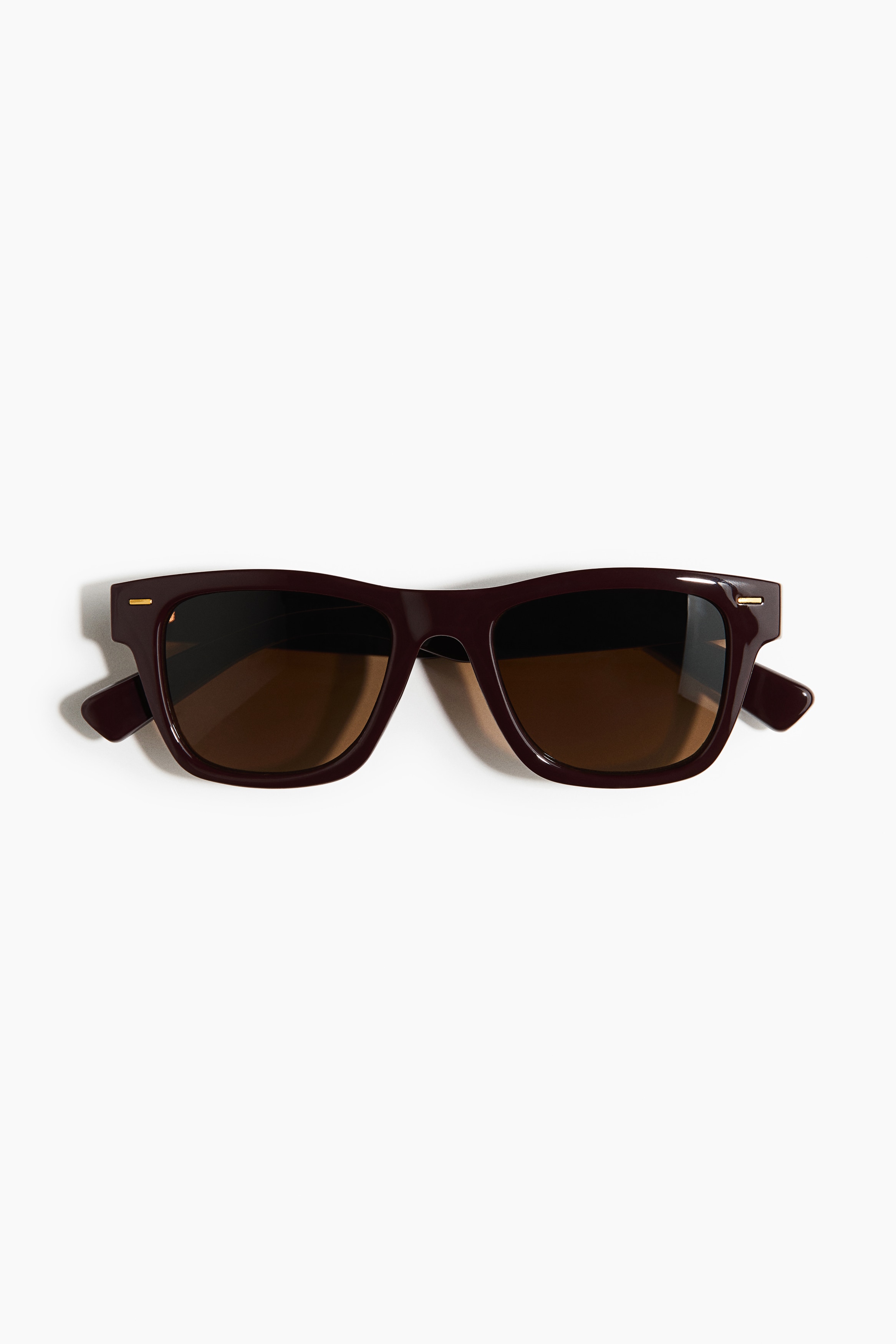 D-frame sunglasses - Dark brown/Black