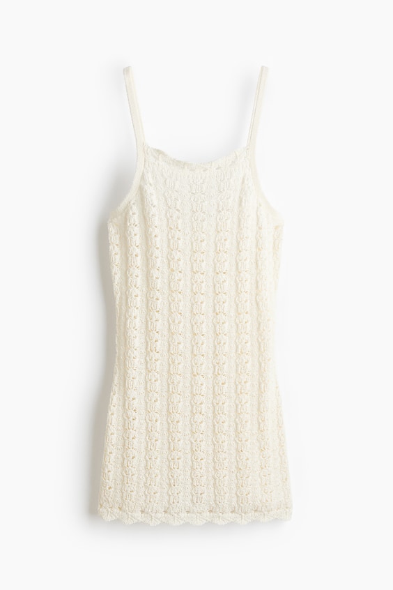 Женские платья H&M Pointelle-Knit Beach Dress