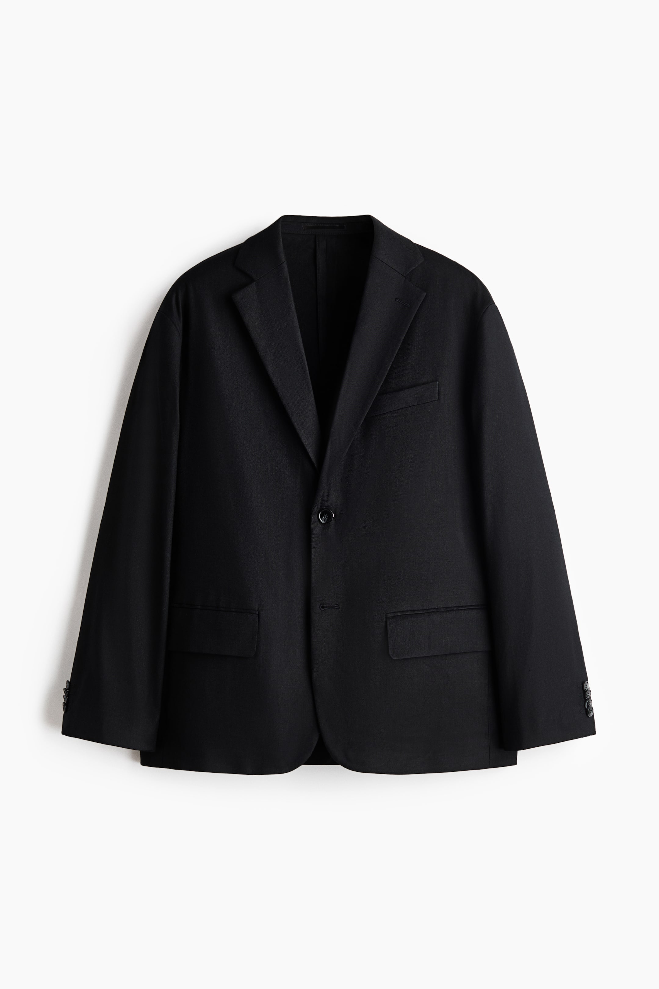 View larger image: Relaxed-Fit Jacket - Black - Men | H&M PH 1