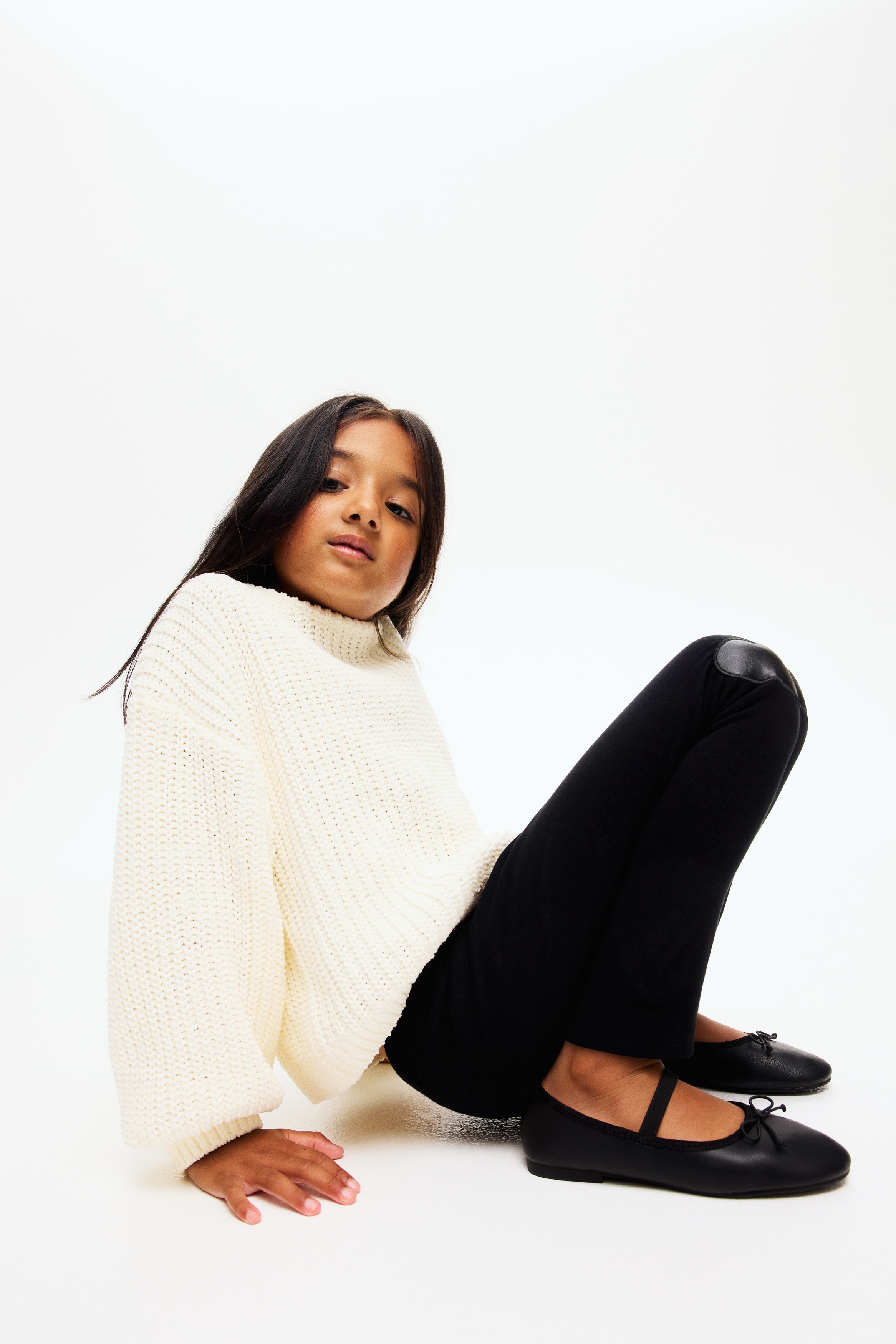 レギンス - ブラック／ハート - Kids | H&M JP