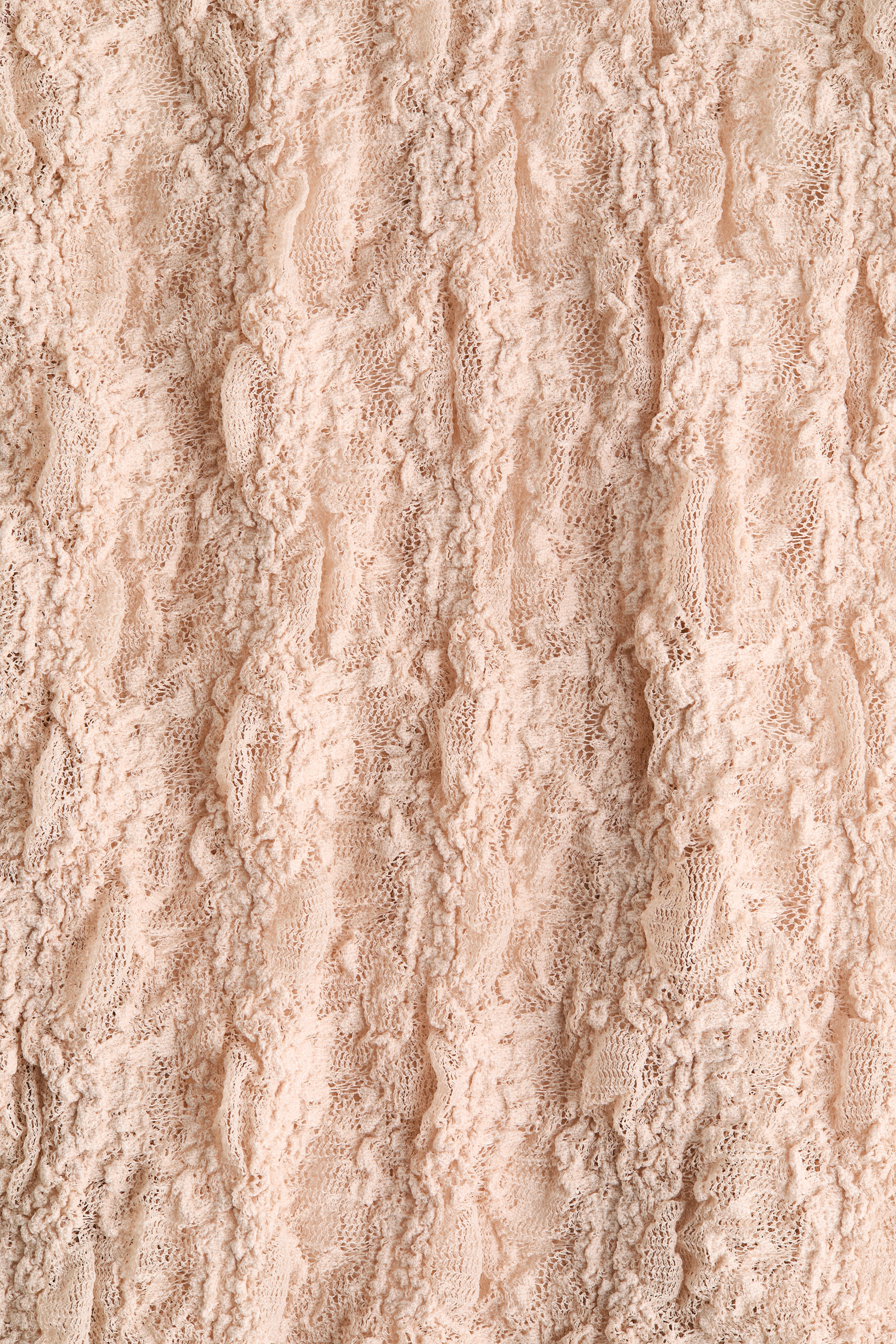Lace-trimmed strappy top