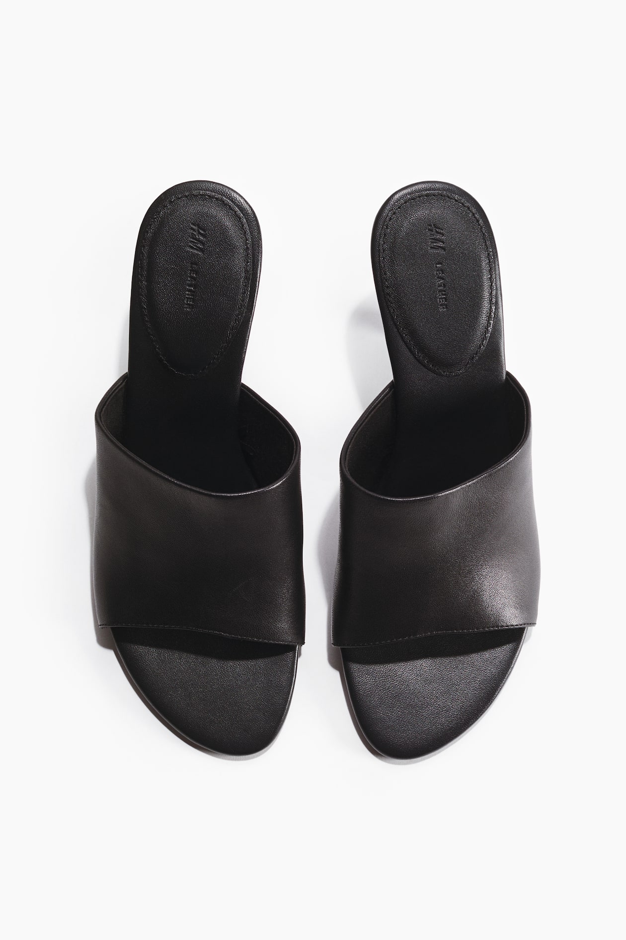 Heeled Leather Sandals - image 3