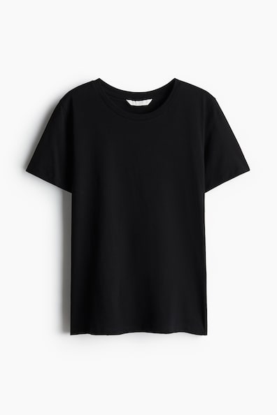 T-Shirt Donna Basic 'Niente È Per Sempre' – Top Qualità, Vestibilità Comoda, Made In Italy, Nero, Taglia S