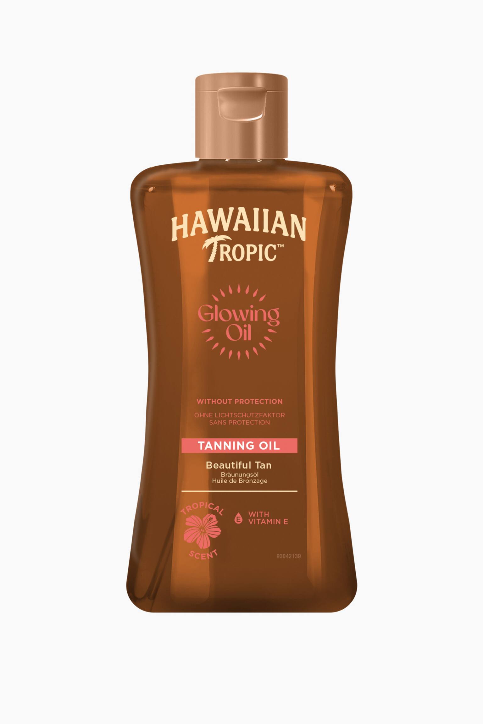 Glowing Oil - No Spf Tanning Oil - Tropical Scent