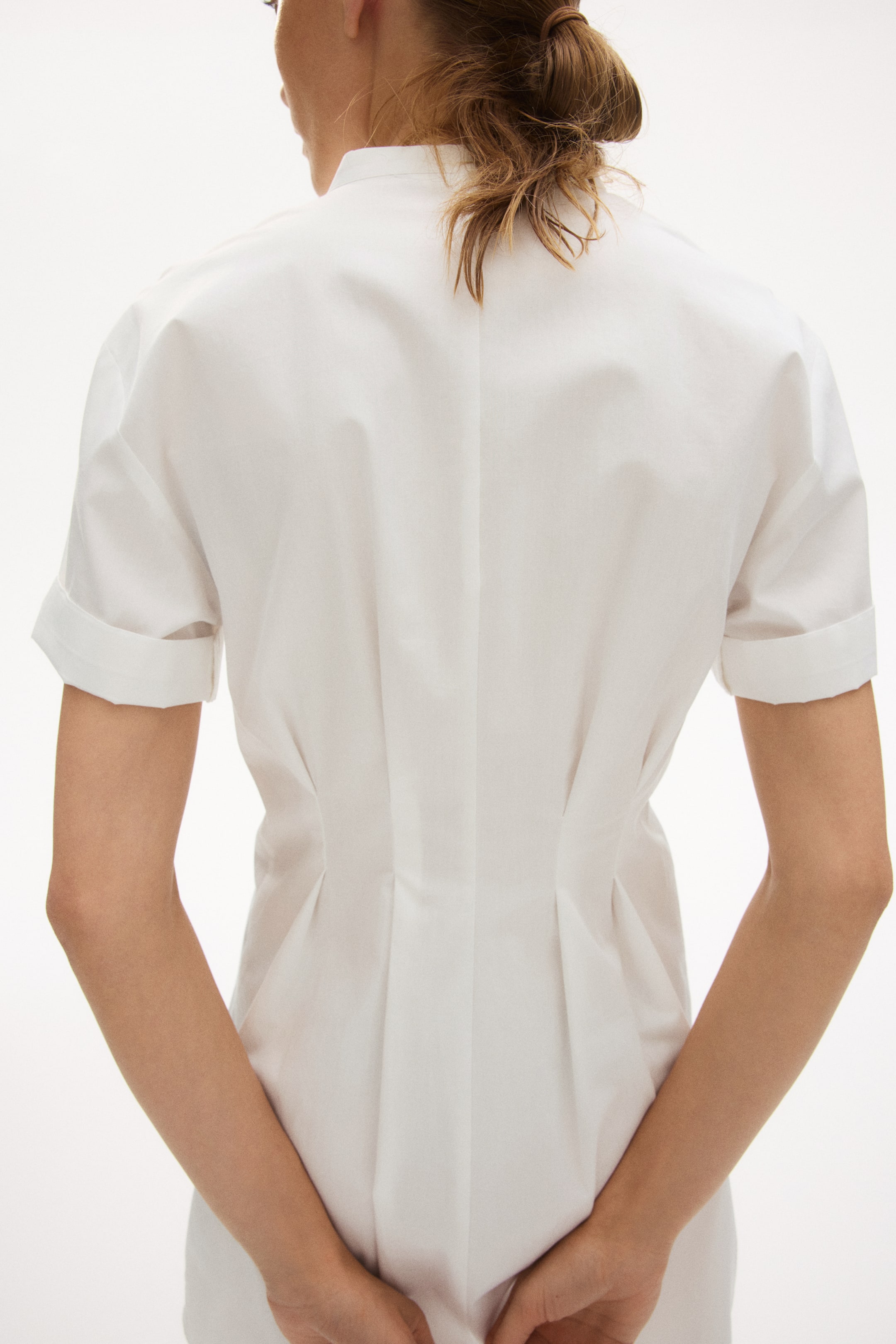 Robe chemise cintrée