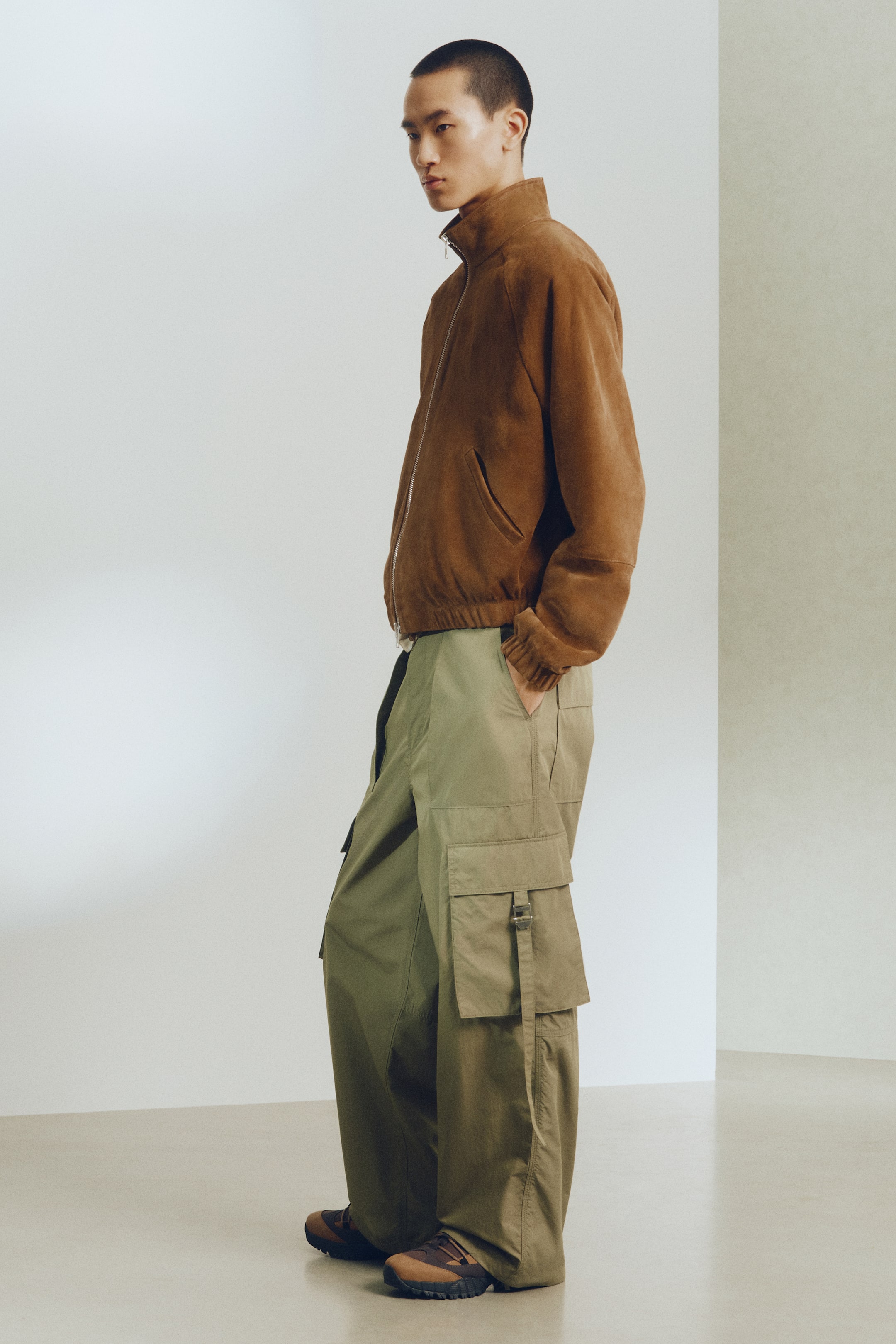 Мужские куртки H&M Suede Jacket — фото 6