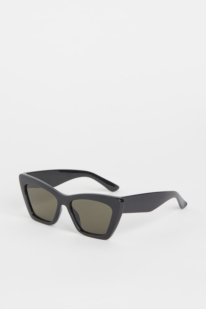 Polarised sunglasses - Black/Dark brown - 1
