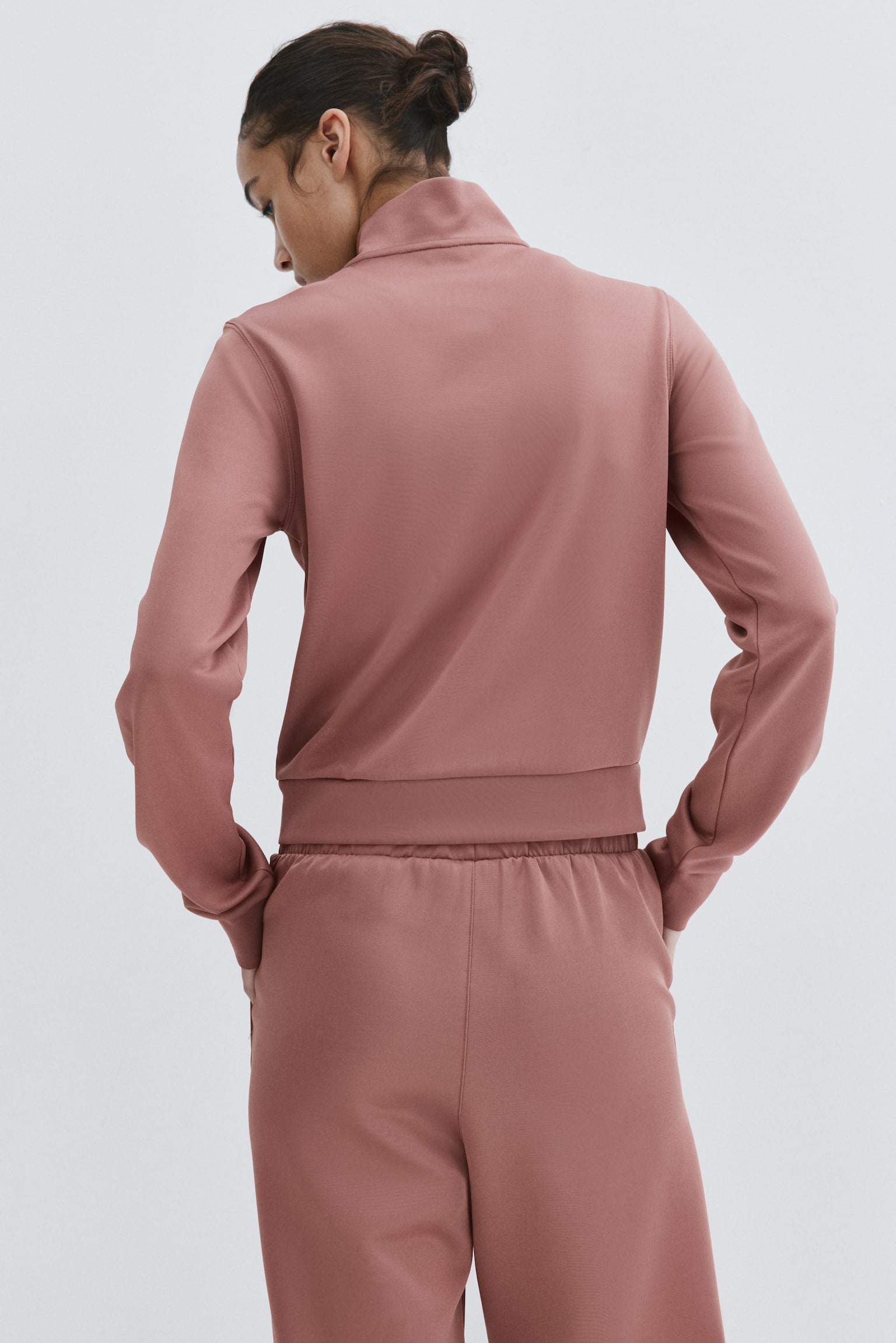 Track Jacket - Dusty rose/Truffle gray/Navy blue - 5