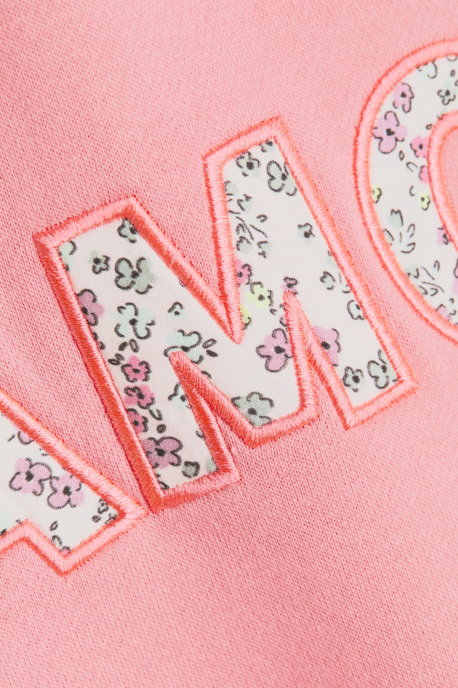 Motif-detail sweatshirt - Pink/Amour/White/Cherries/Light grey marl/Amour - 2