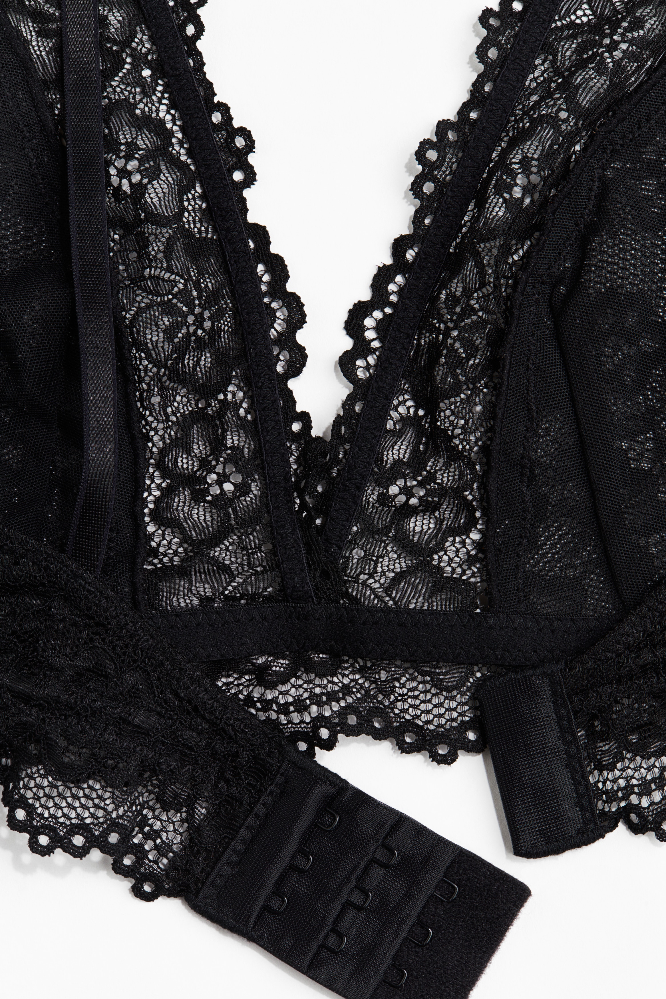 Soft lace bra