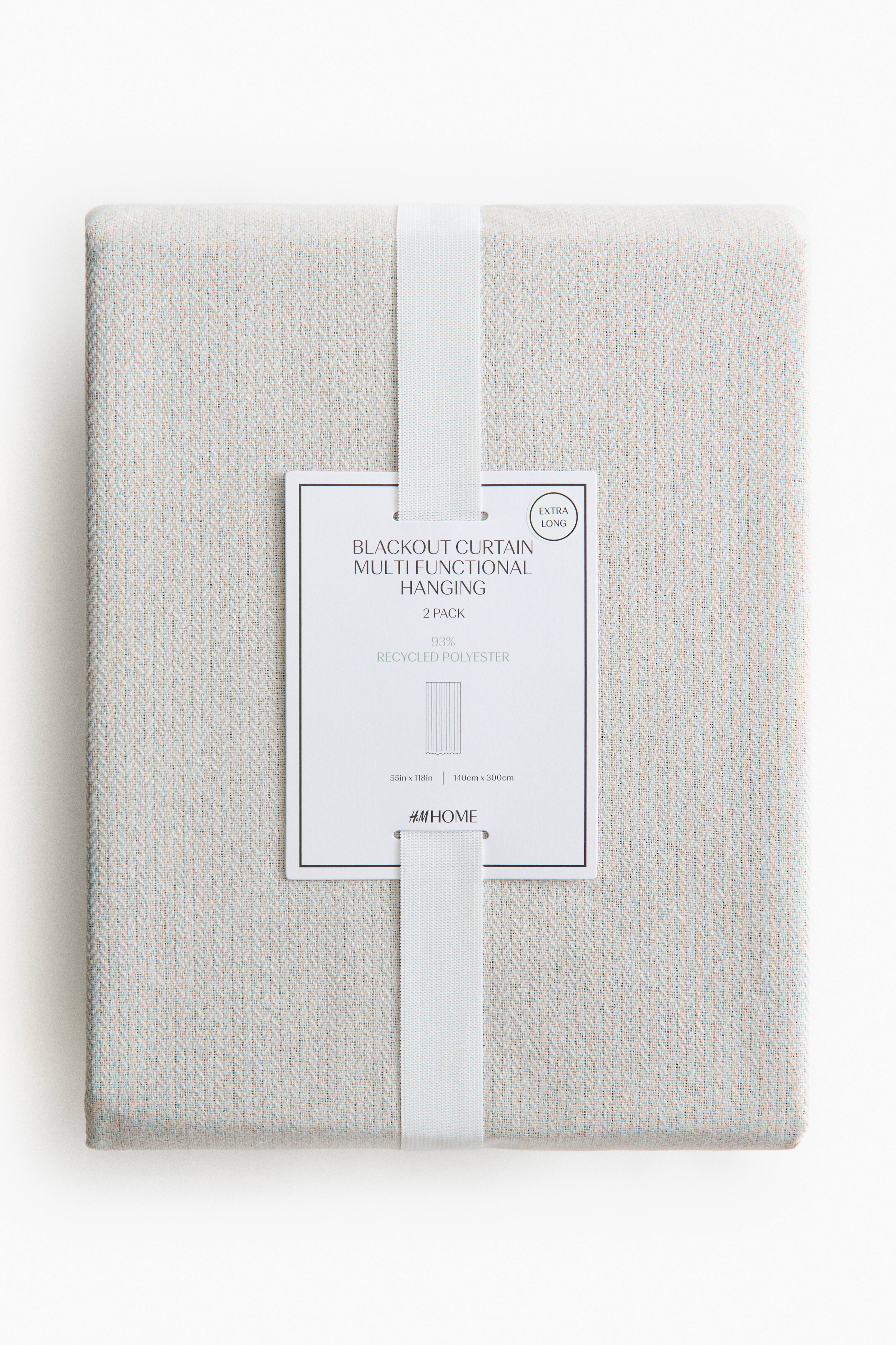 2-Pack Extra-Long Blackout Curtain Panels