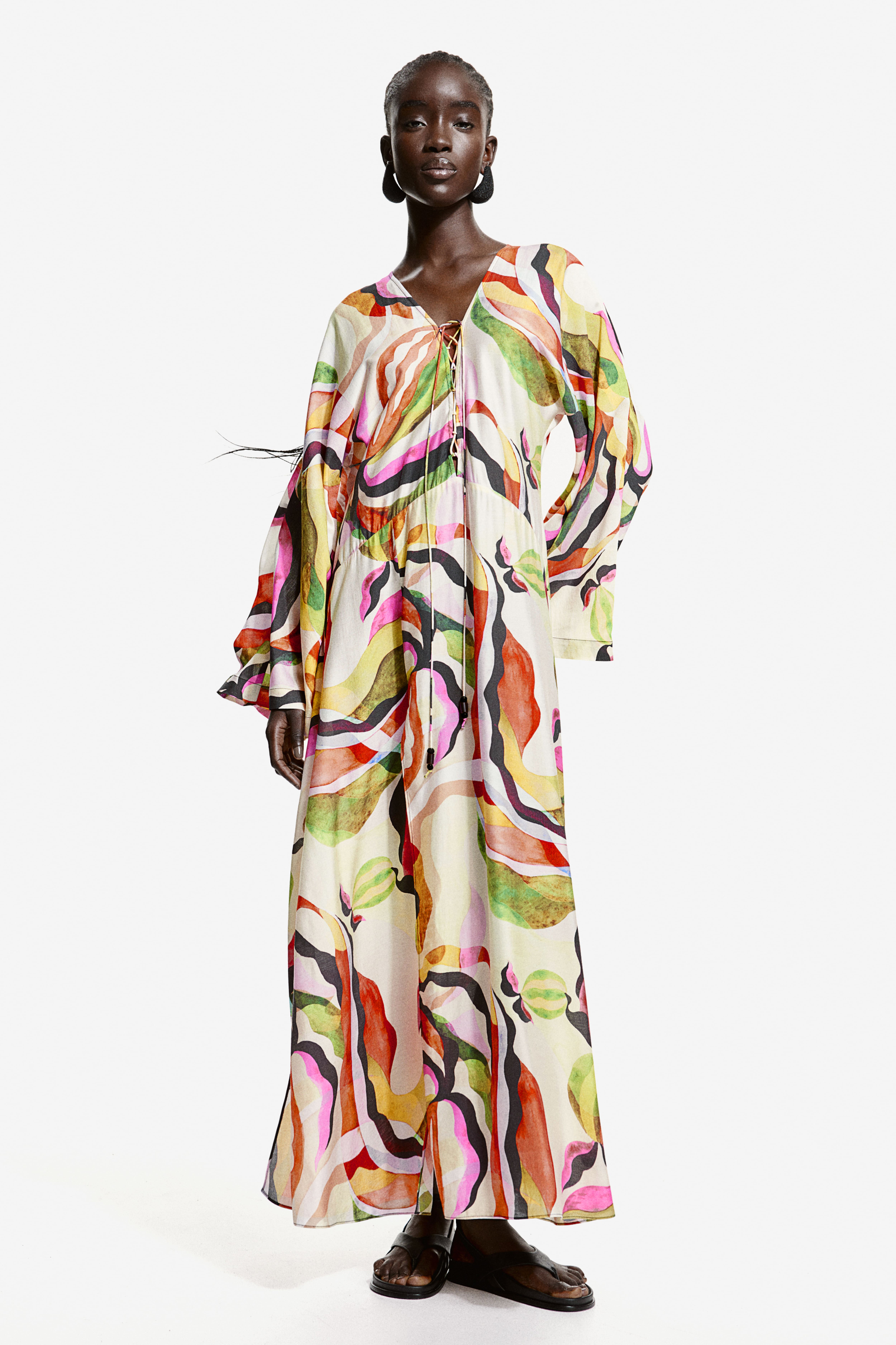 Long Kaftan Dresses | Ladies | H&M US