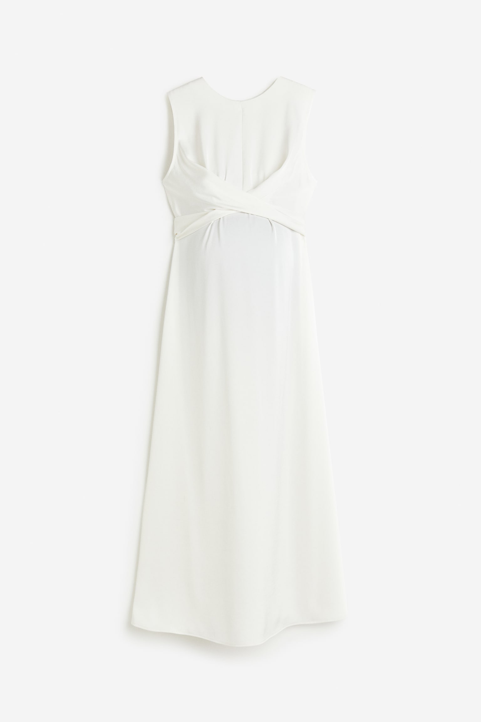 MAMA Satin dress - White - 1