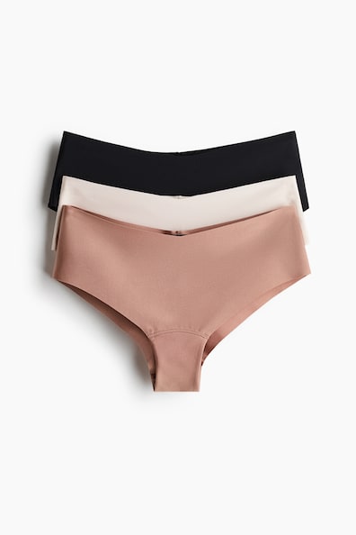 Hipsterショーツ 3枚セット マイクロファイバー Lycra®