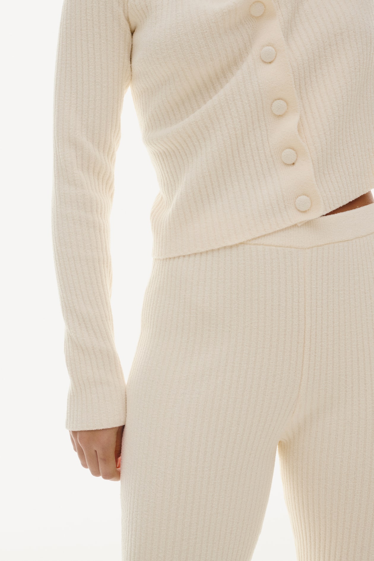 Rib-Knit Cardigan - image 3