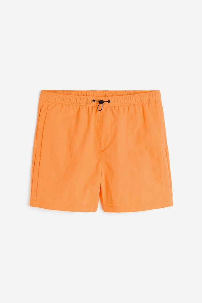 Regular Fit Nylon shorts - Orange/Purple/Patterned/Black - 2