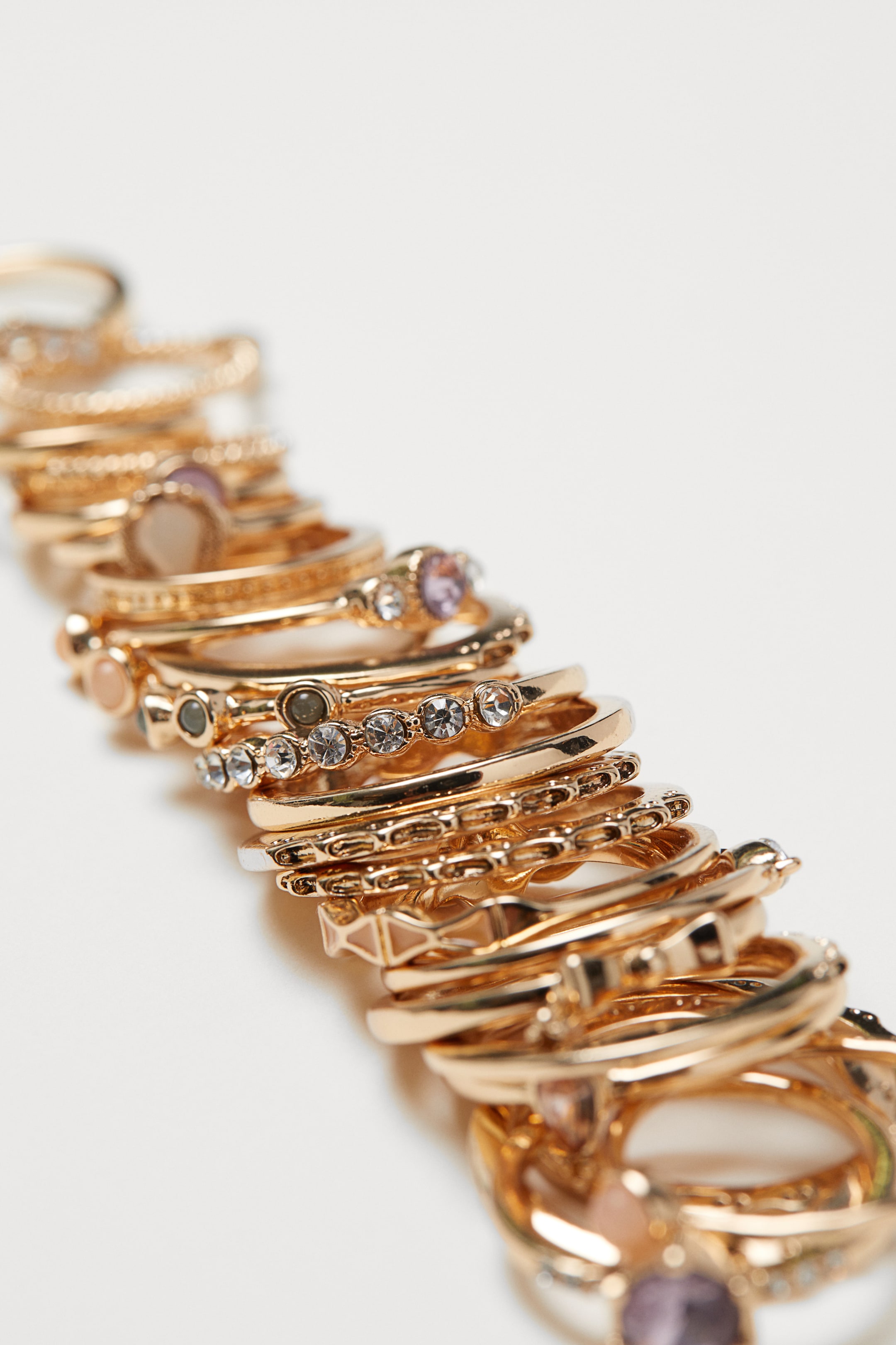View larger image: 25-pack rings - Gold-coloured - Ladies | H&M 2