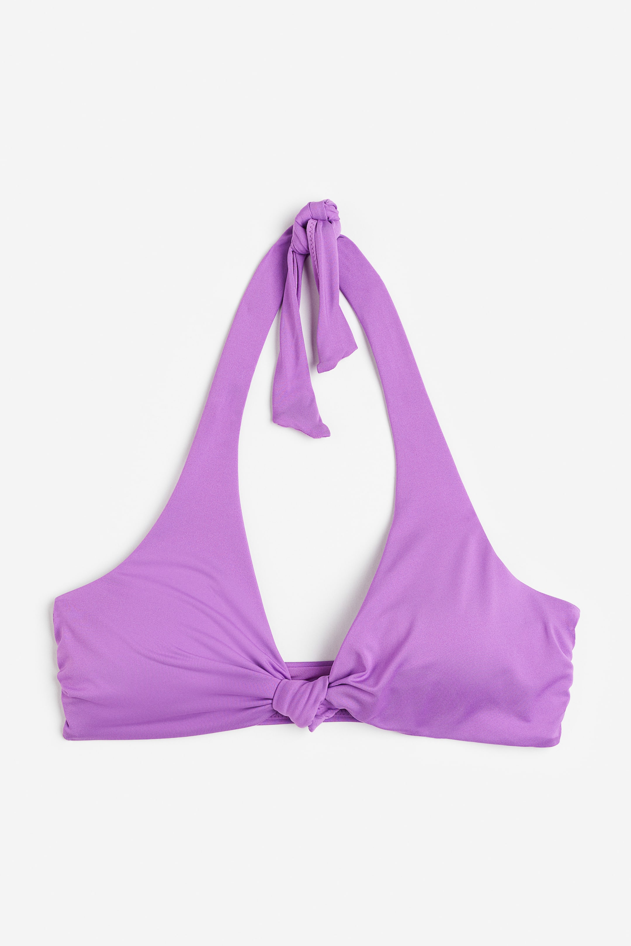 Haut de bikini paddé - Dos nu - Violet - FEMME | H&M BE