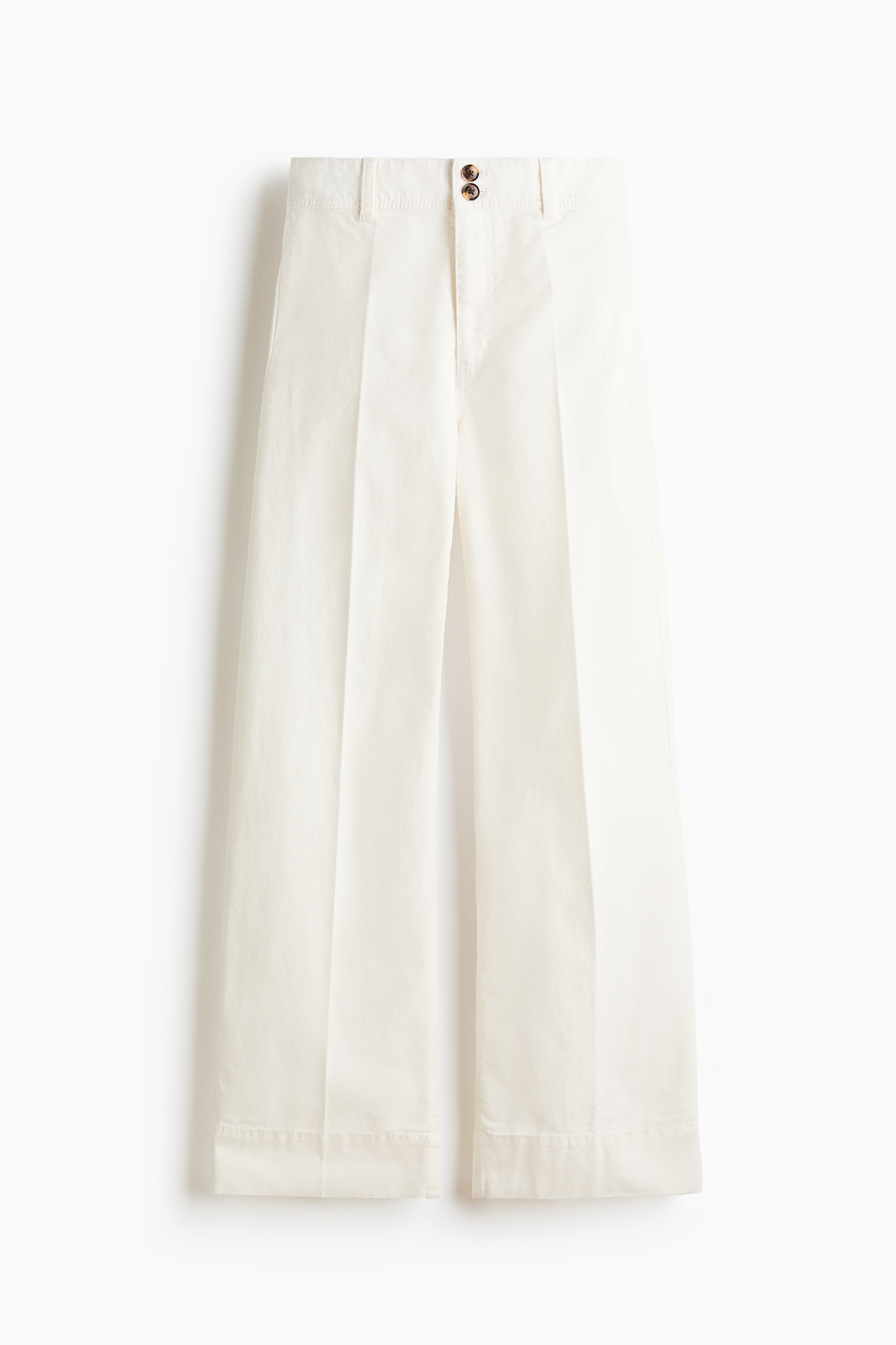 Canvas trousers - White/Bright red